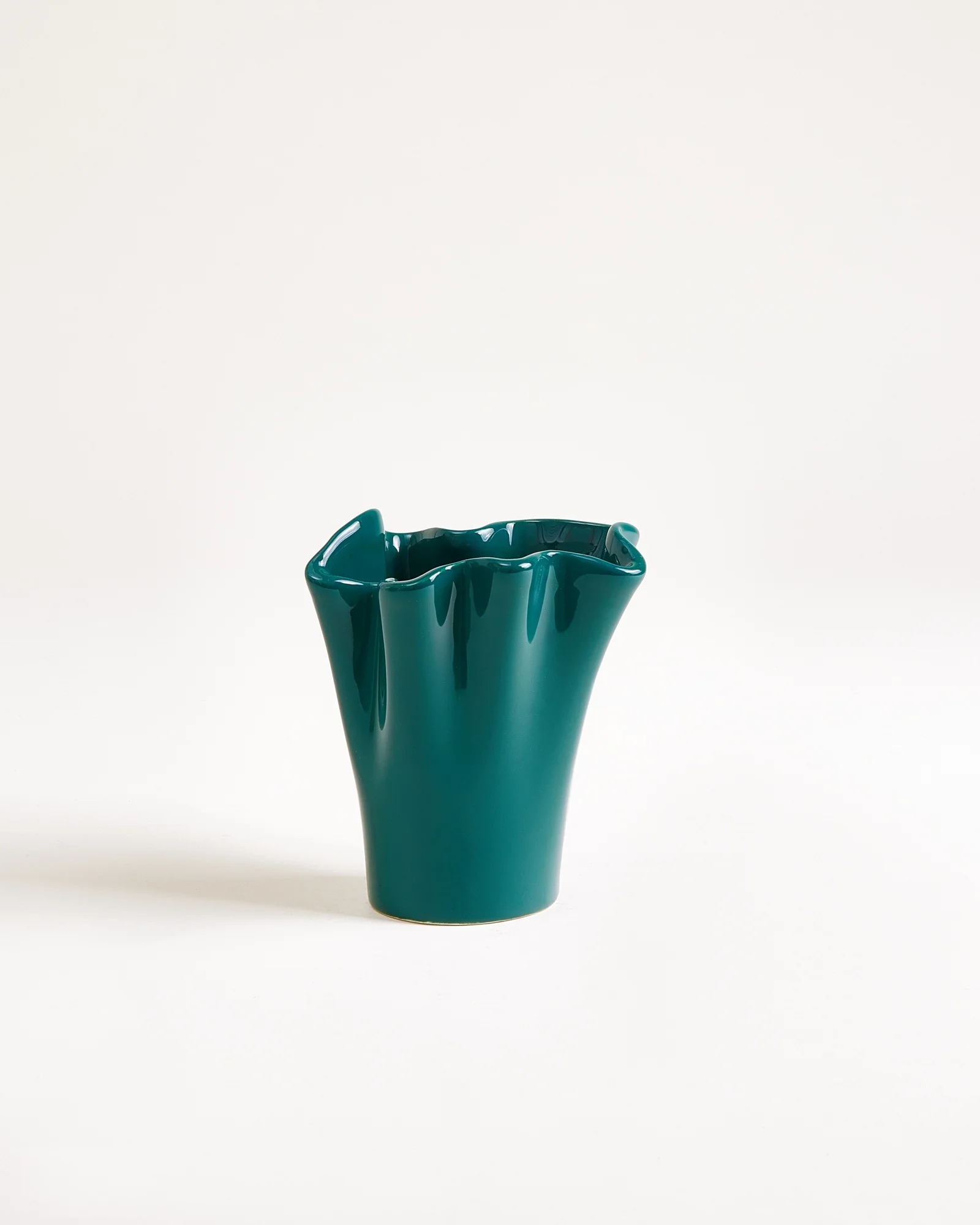 Duna Vase S dunkelgrün