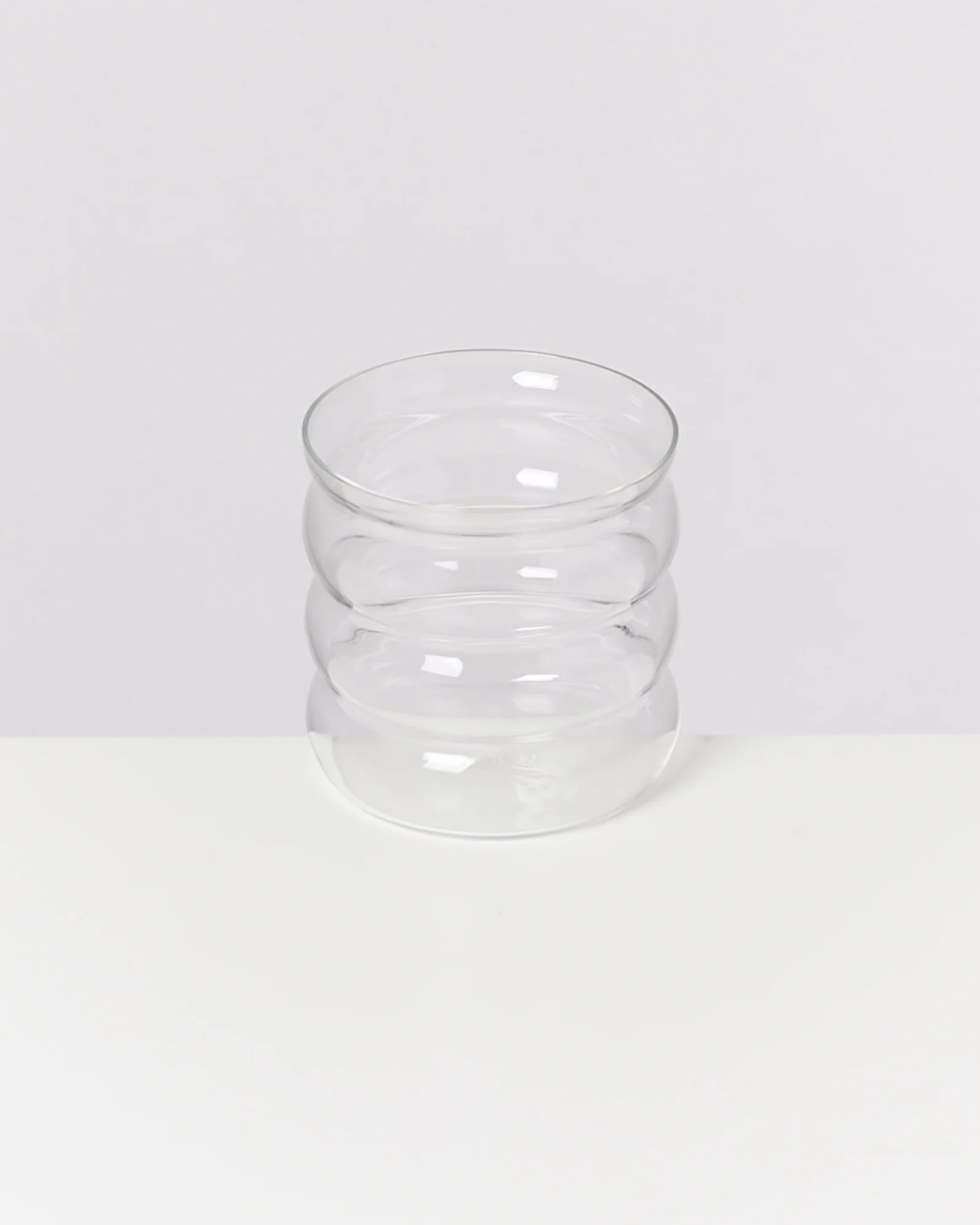 Joia Glas klein bubble transparent