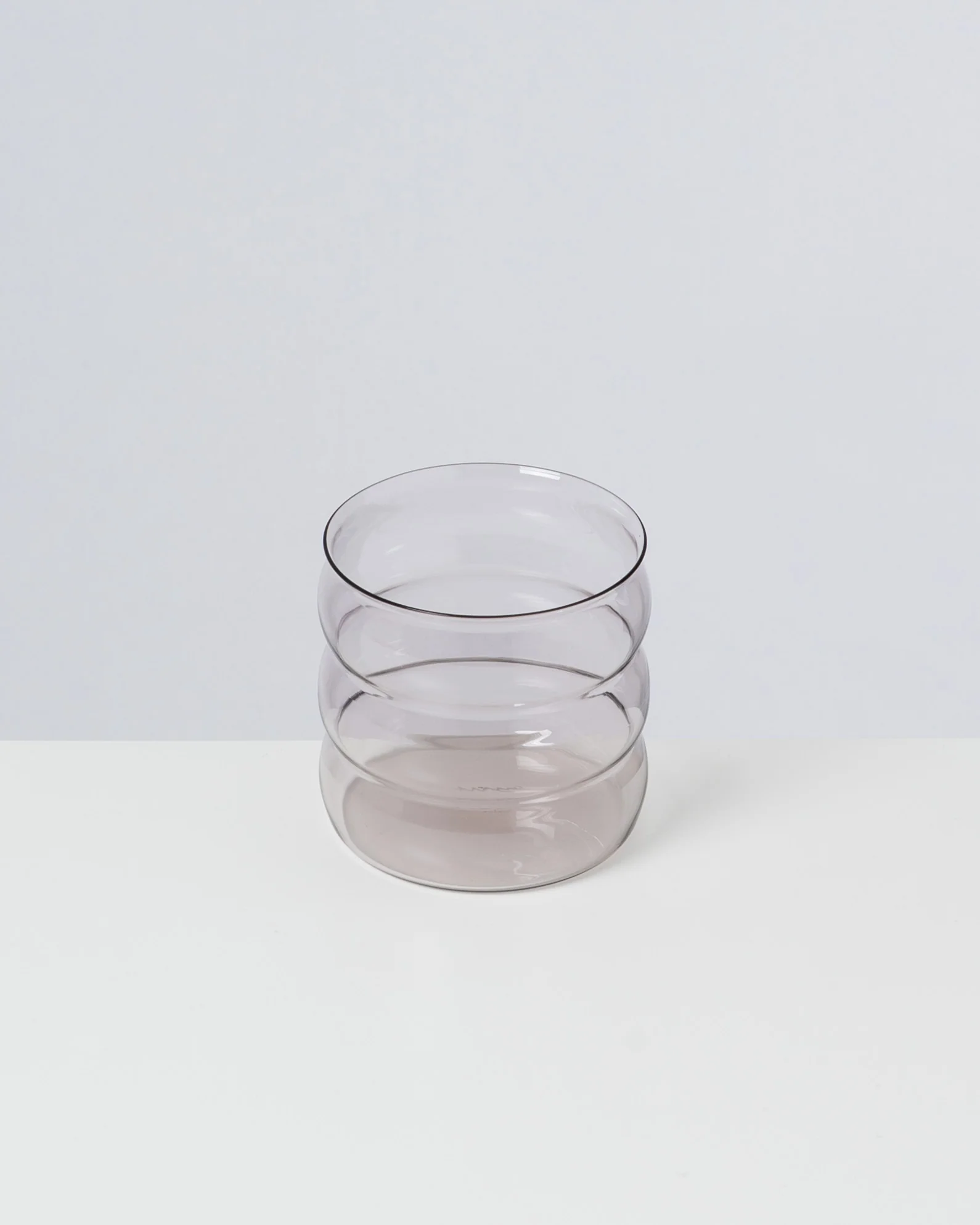 Joia Glas klein bubble grau