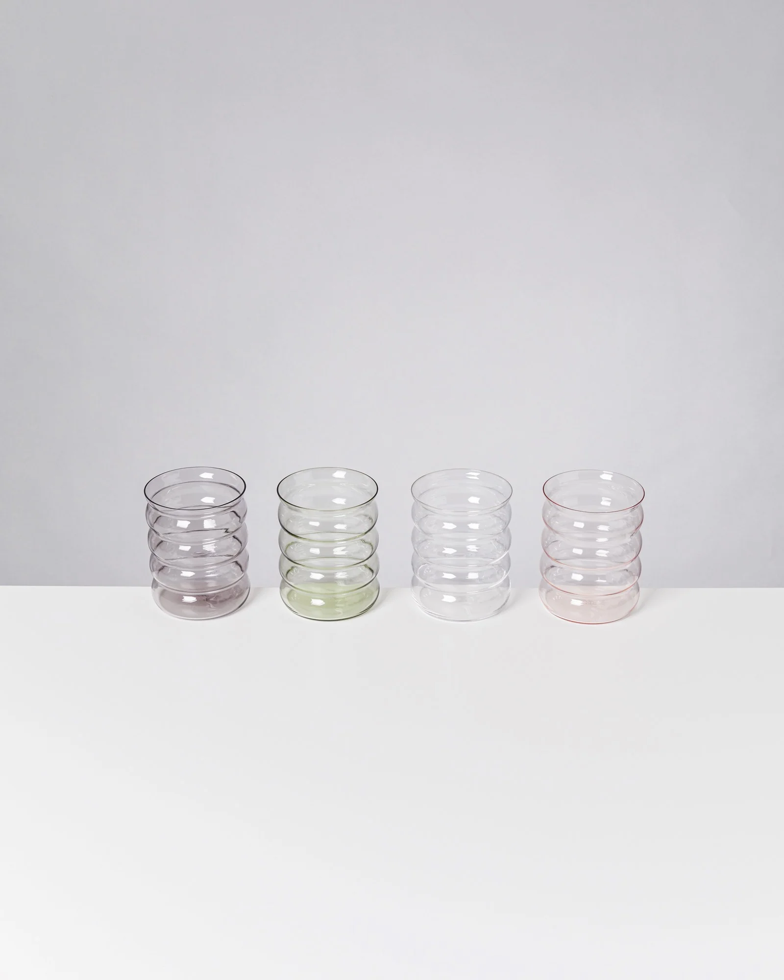 Joia Glas groß bubble mix 4er-Set