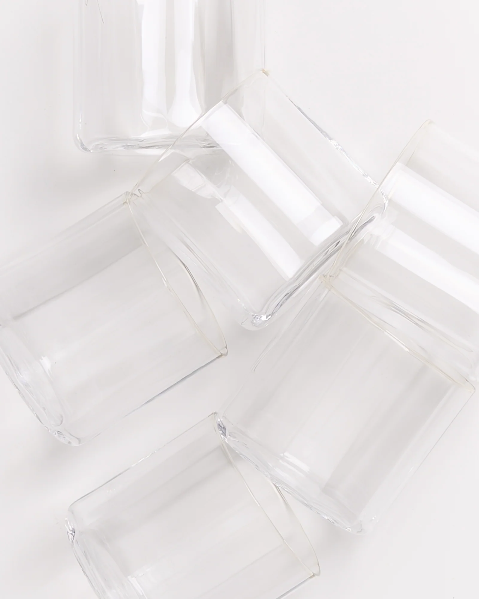 Joia Glas klein flower transparent 6er-Set - Image 3