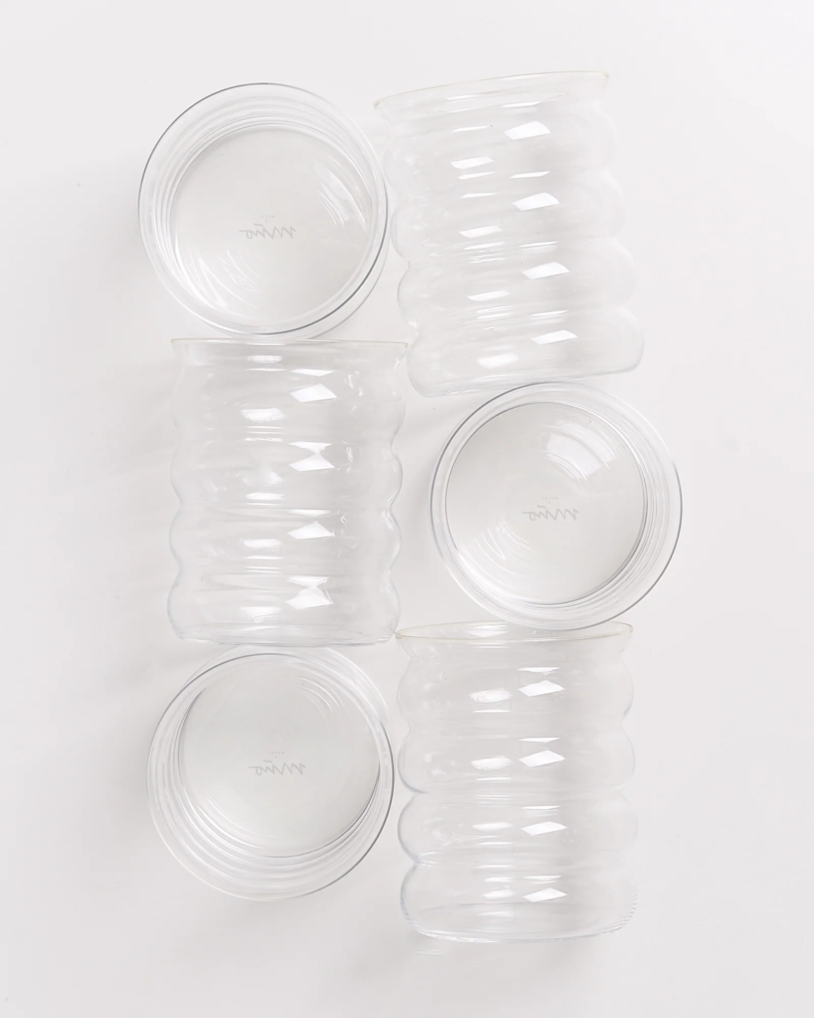 Joia Glas groß bubble transparent 6er-Set - Image 2