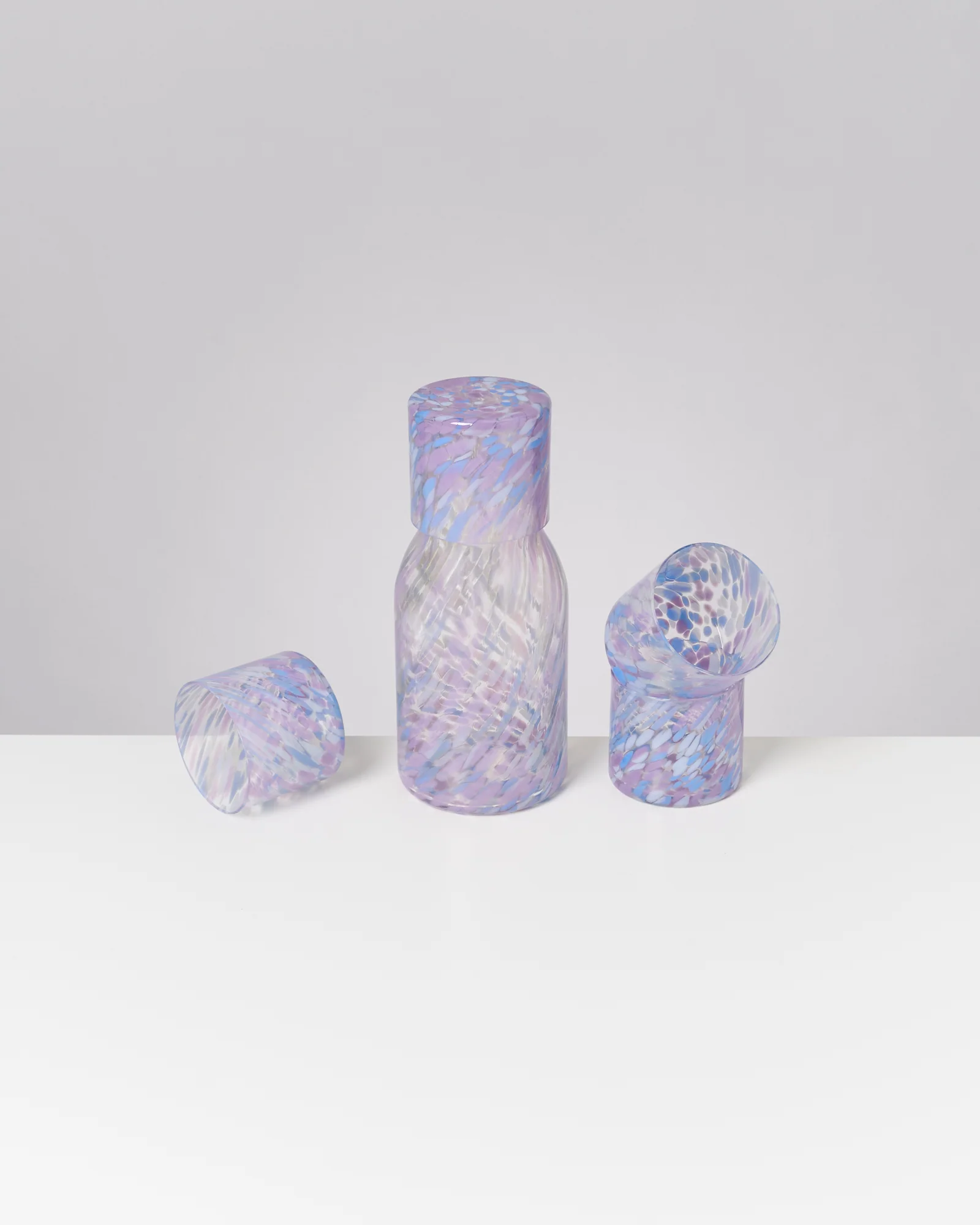 Joia Glas klein drops blau lila 5er-Set - Image 2