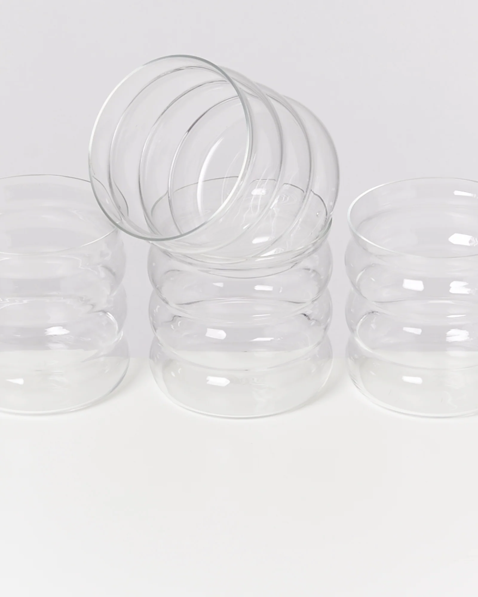 Joia Glas klein bubble transparent - Image 2