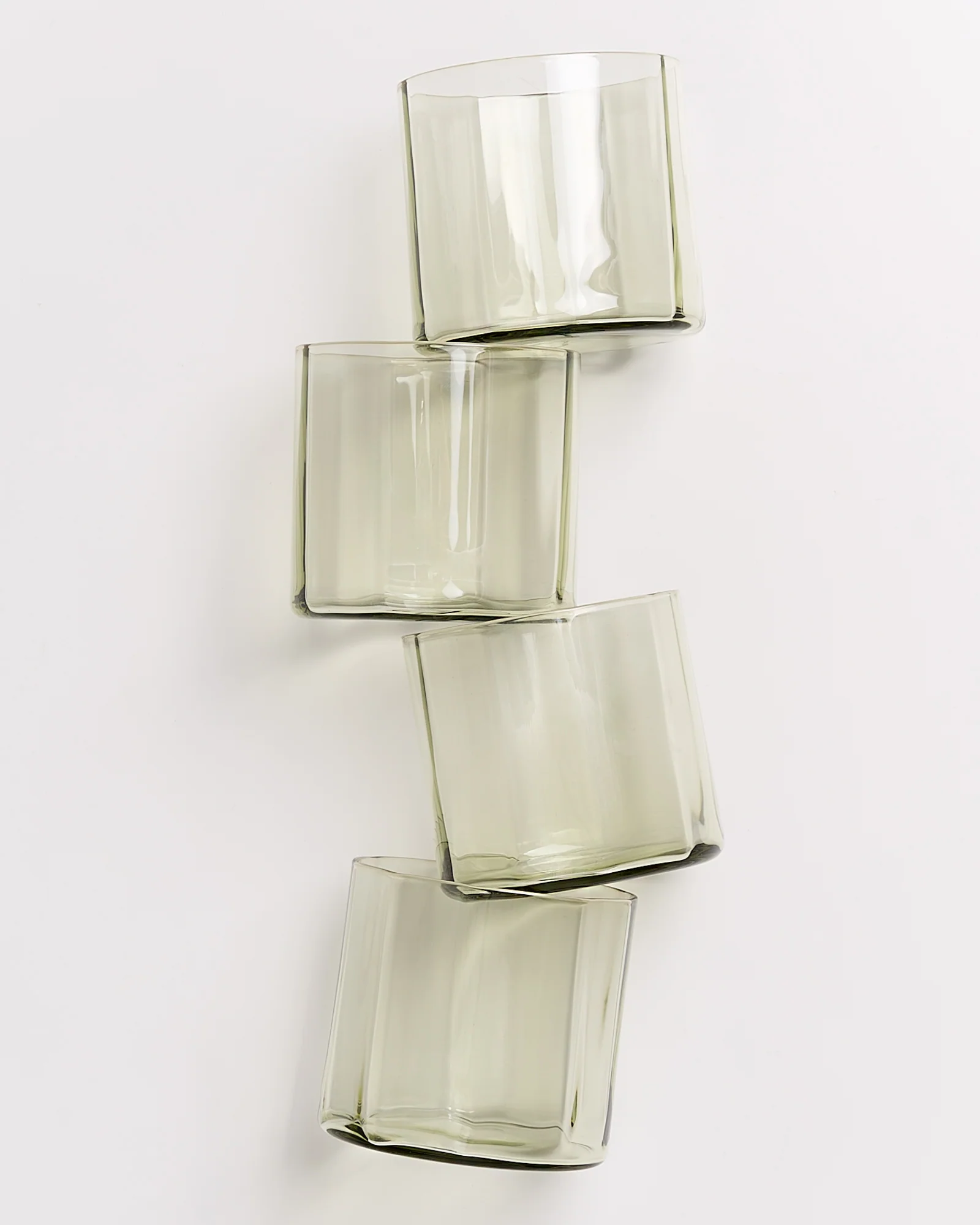 Joia Glas klein flower smaragd - Image 4
