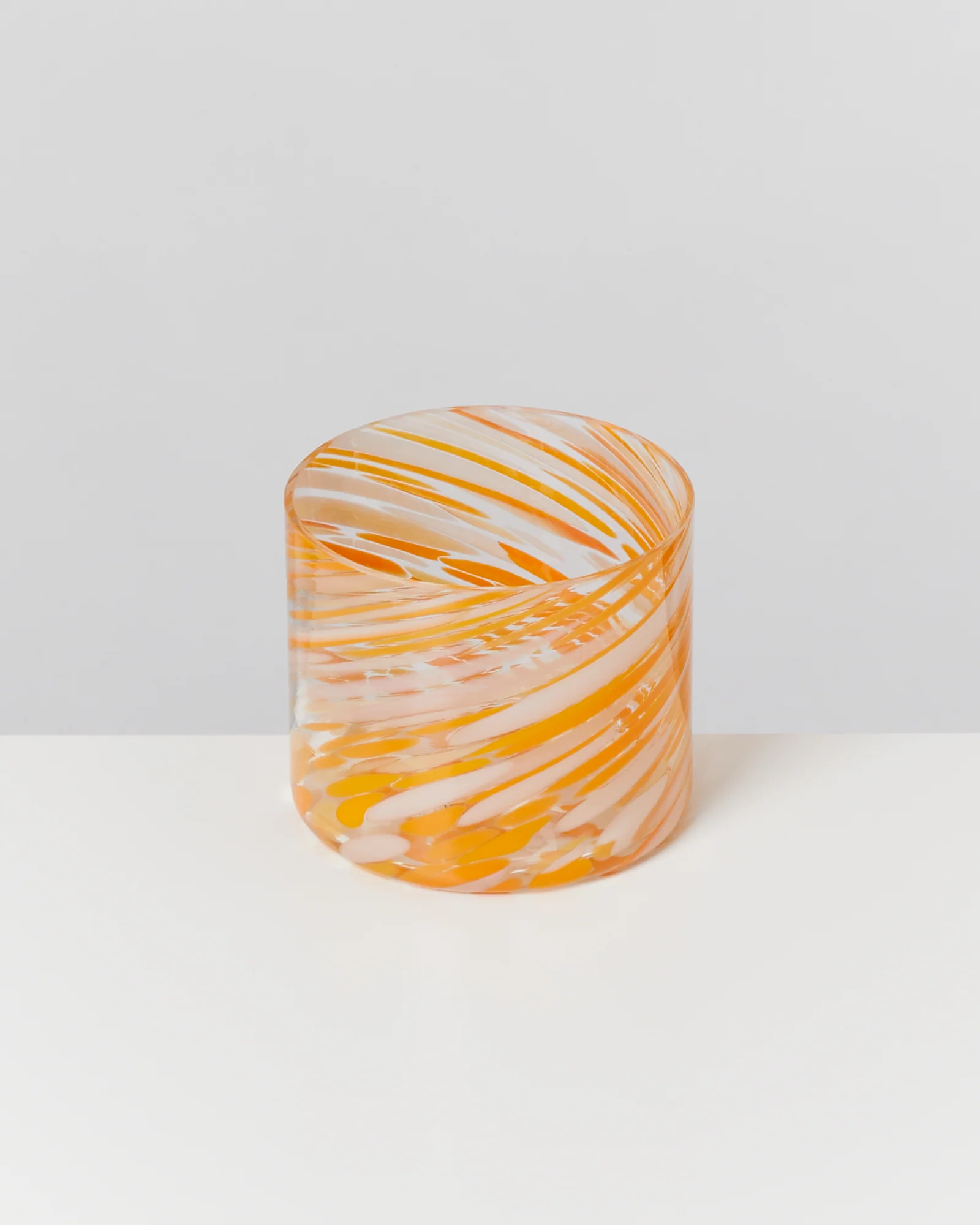 Joia Glas klein drops orange