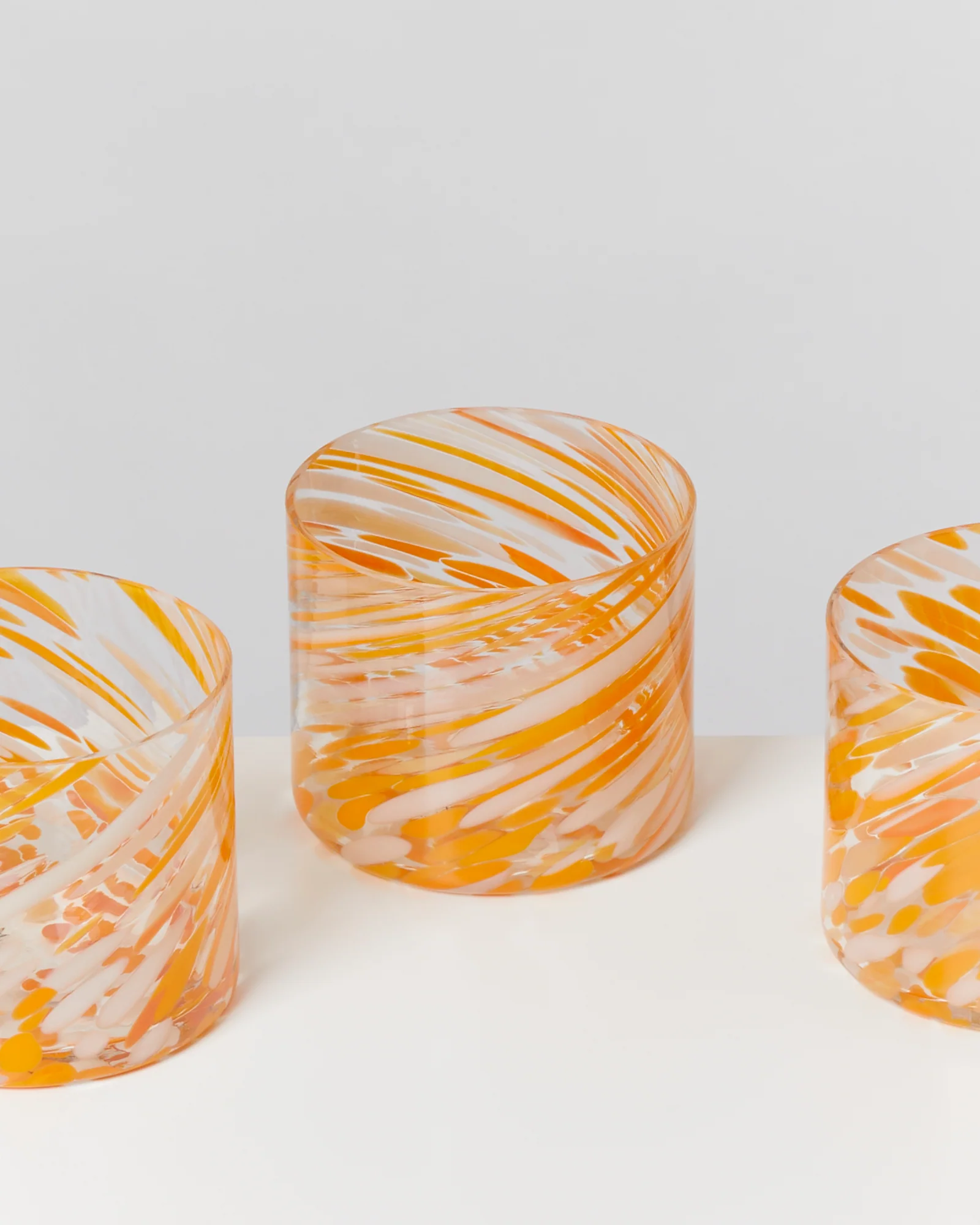 Joia Glas klein drops orange - Image 2