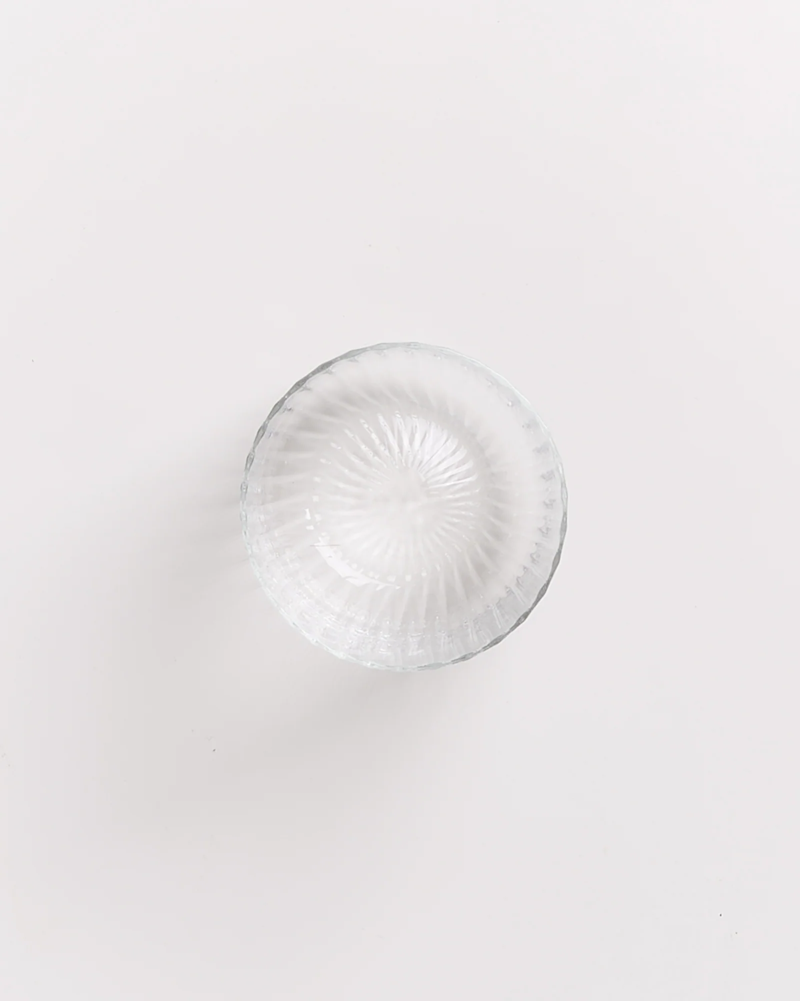 Joia Glas klein riffled transparent - Image 4