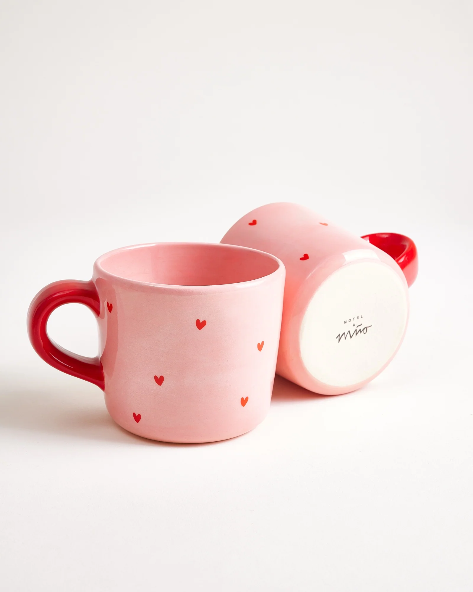 Lira Tasse groß Herz rosa rot - Image 4