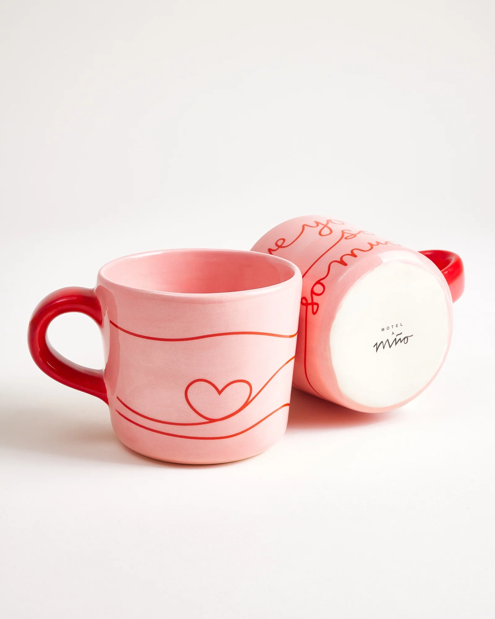Lira Tasse groß Love rosa rot - Image 4