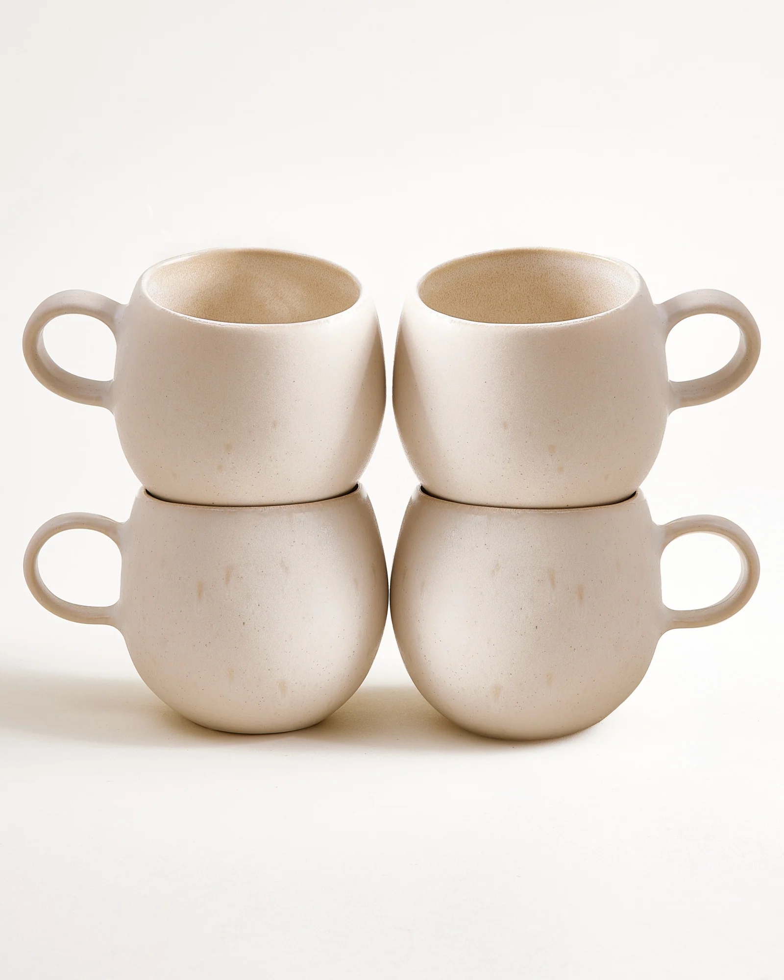 Lorosa Tasse groß sand 4er-Set