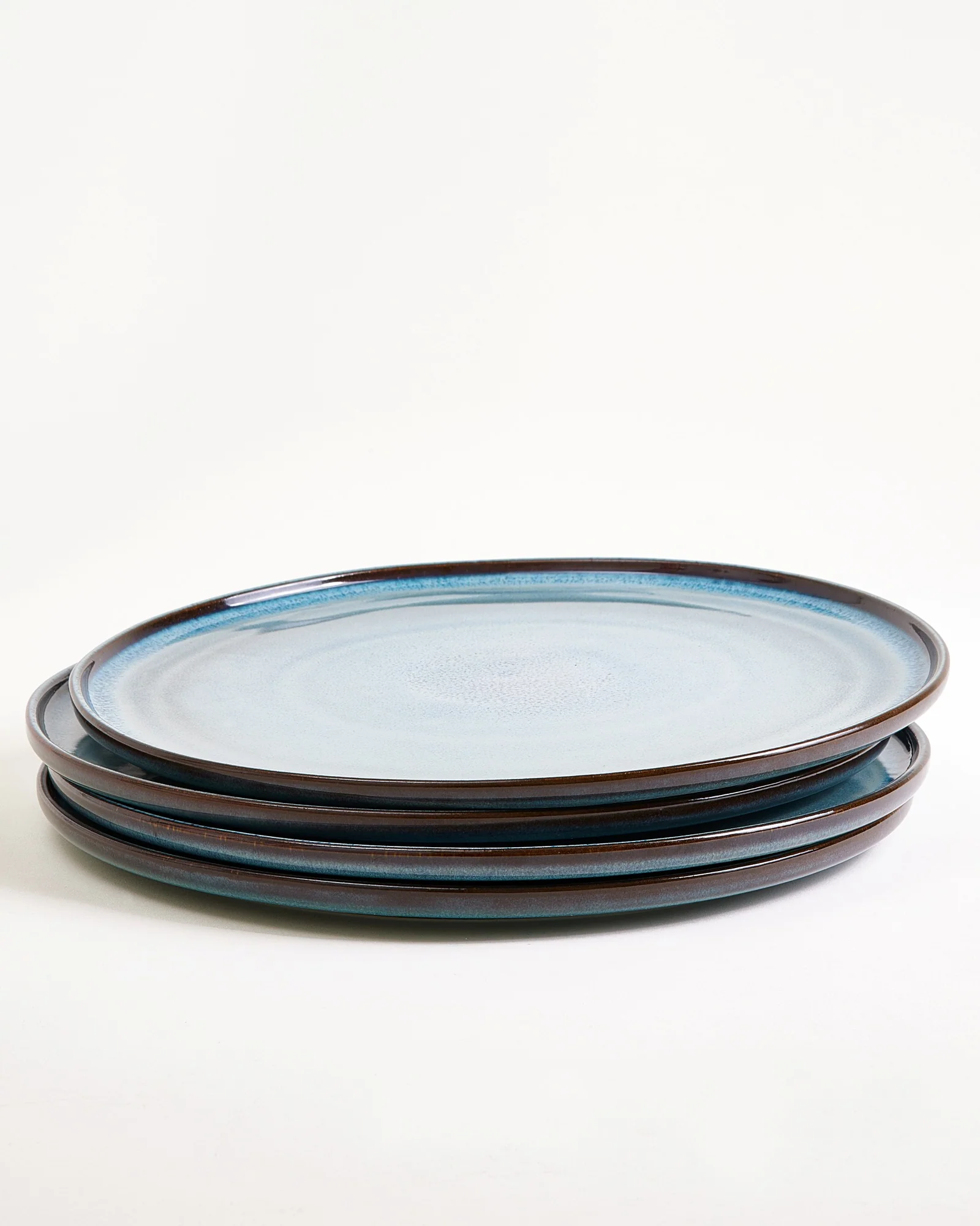 Madeira Pizzateller grünblau 4er-Set