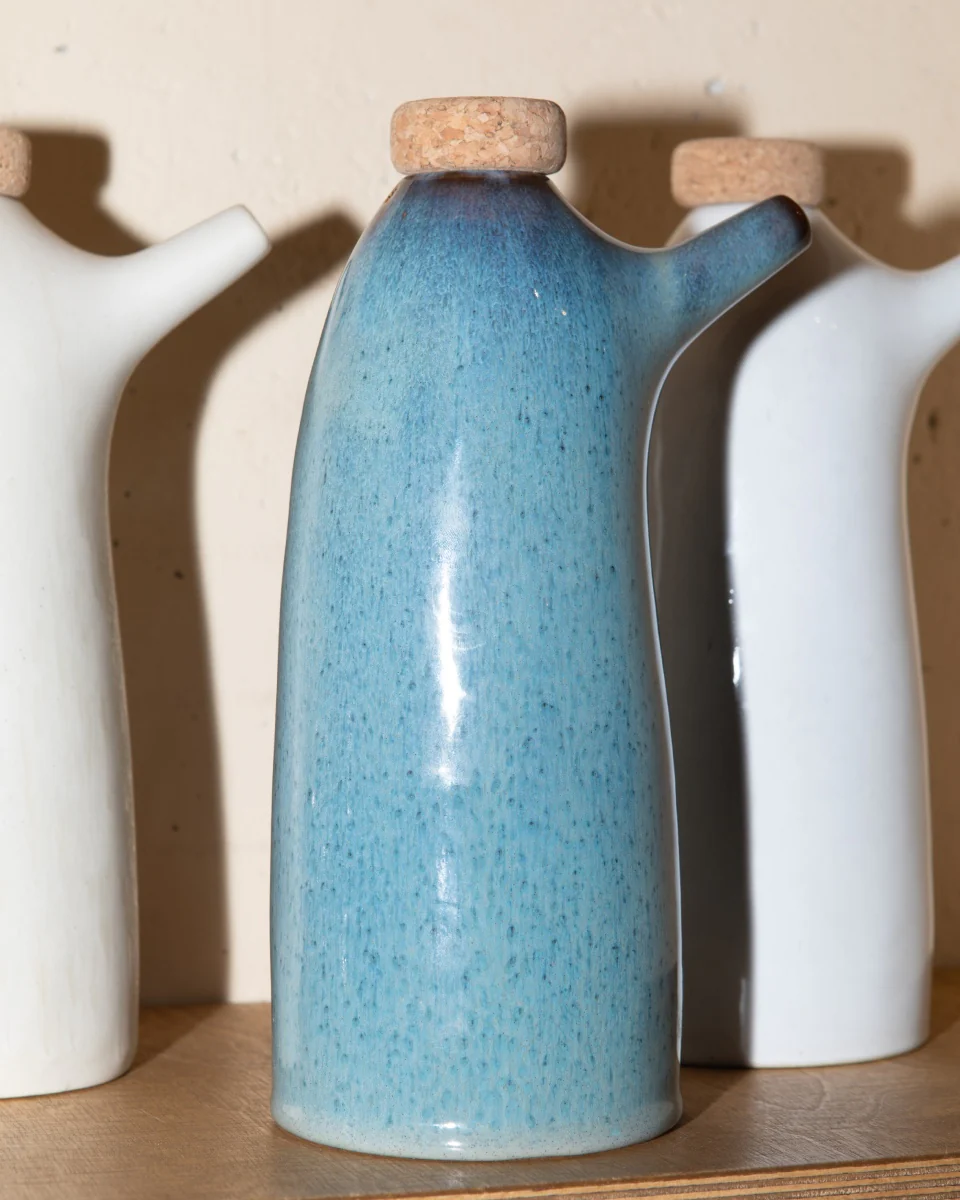 Madeira Essig- & Ölflasche grünblau - Image 5