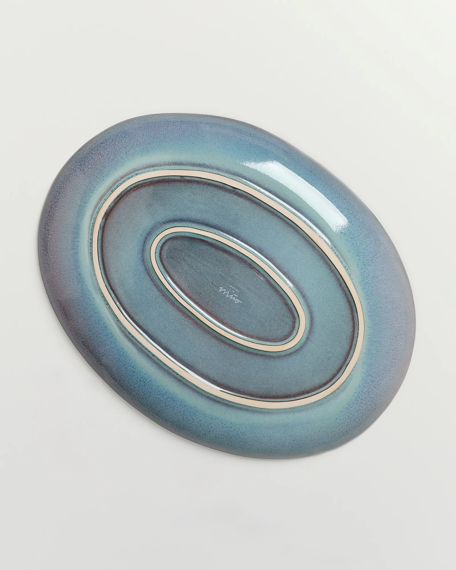 Madeira Servierplatte L oval grünblau - Image 4