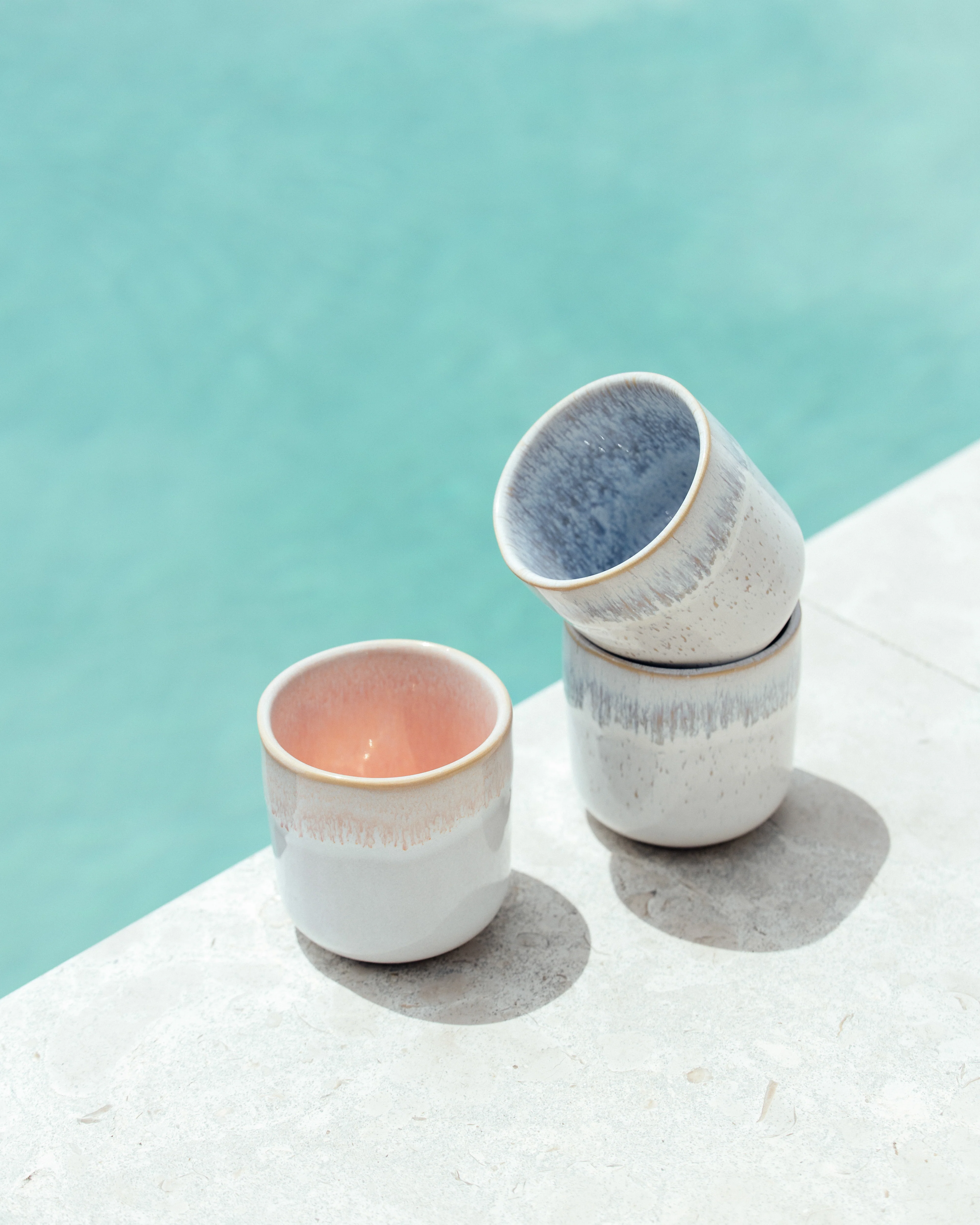 Melides Becher klein rosé 4er-Set - Image 2