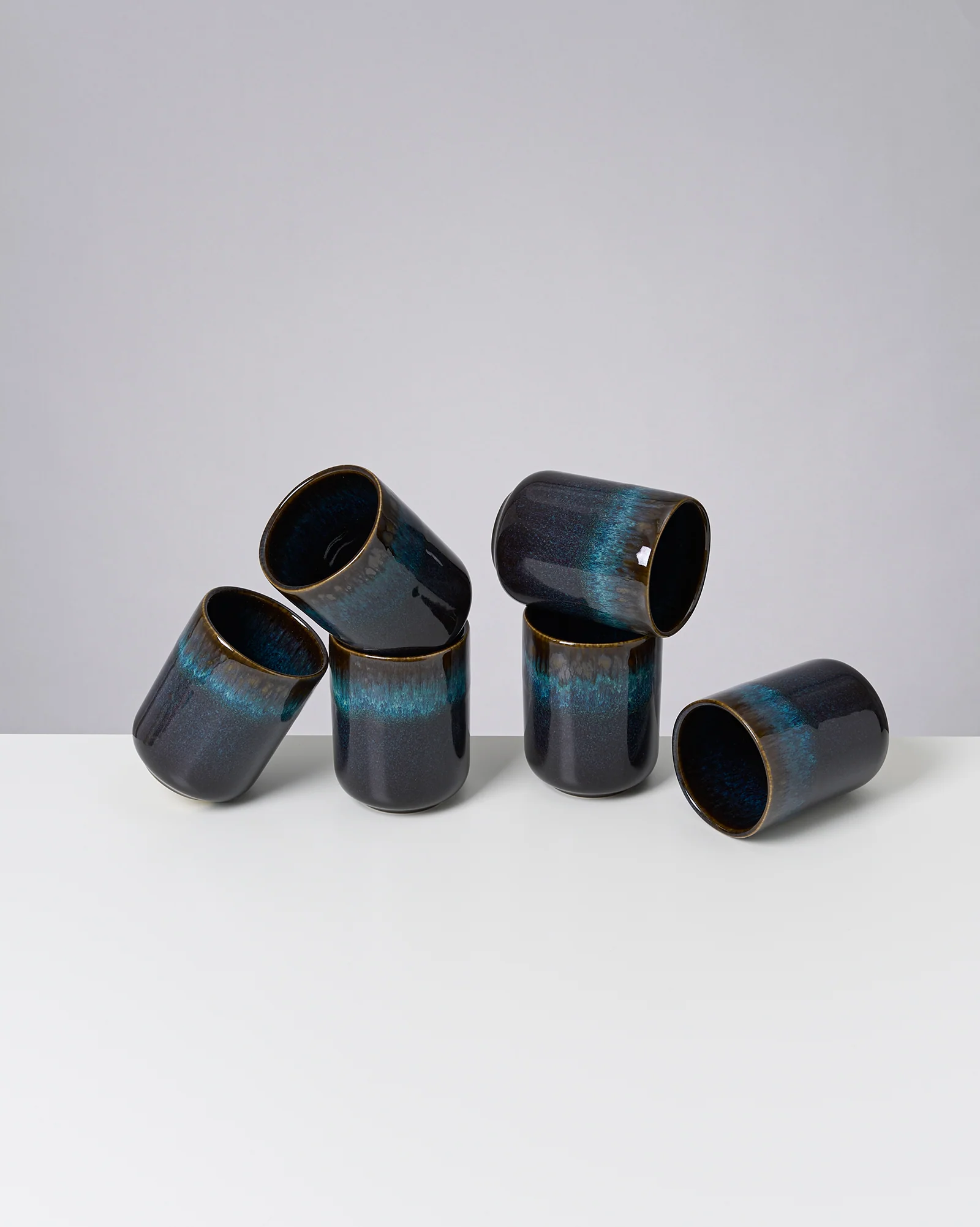 Melides Becher groß oceanblue 6er-Set