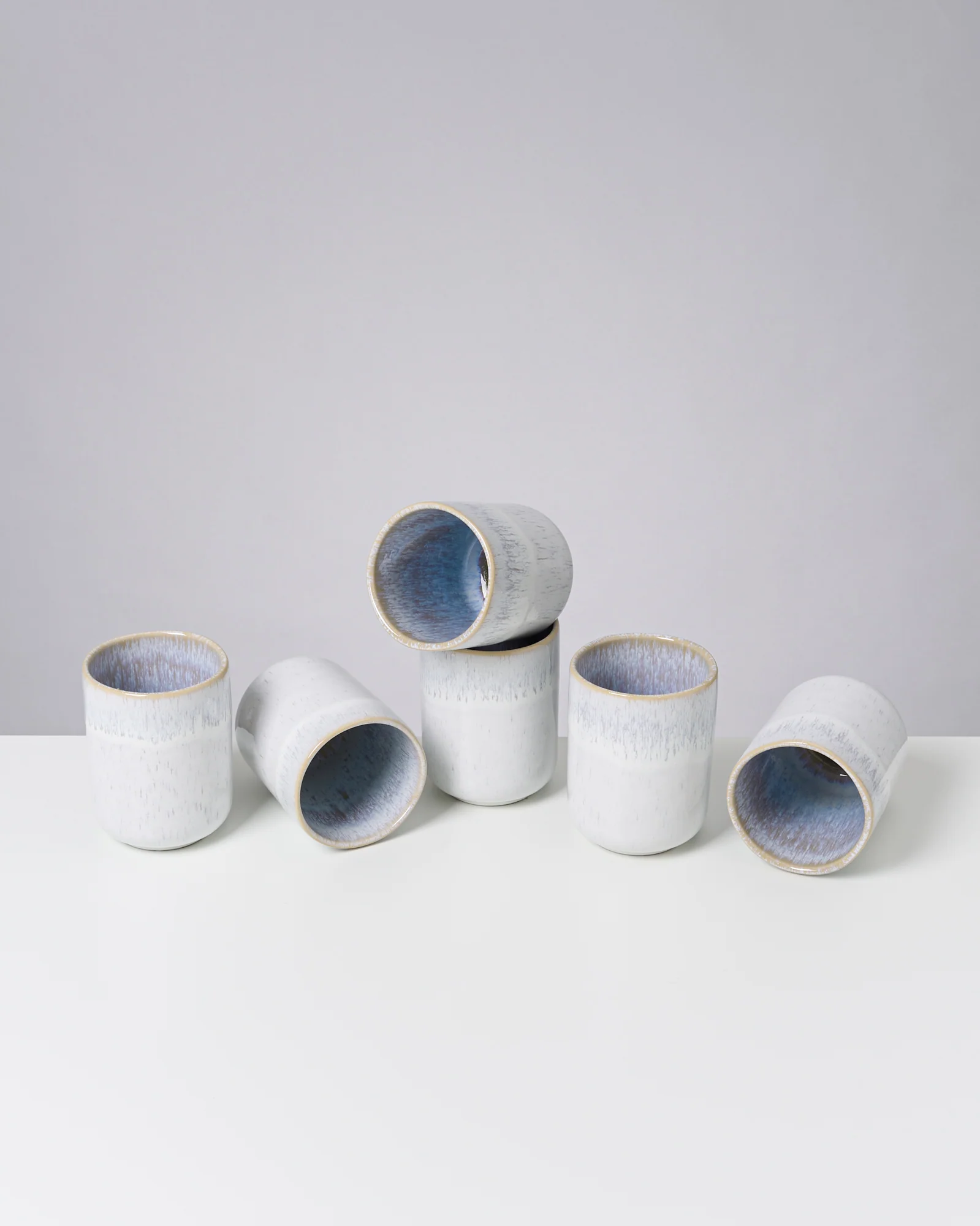 Melides Becher groß stoneblue 6er-Set
