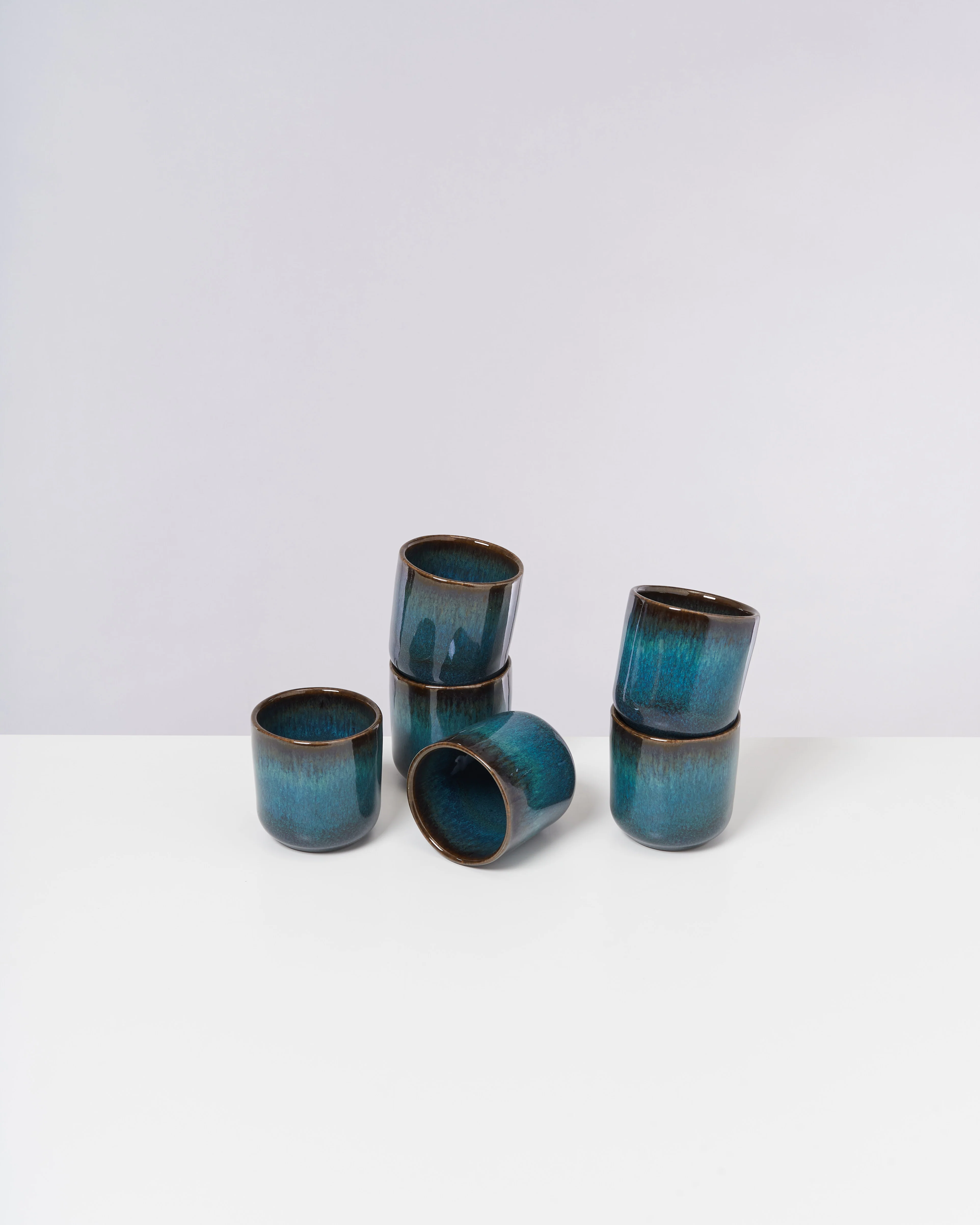 Melides Becher klein oceanblue 6er-Set