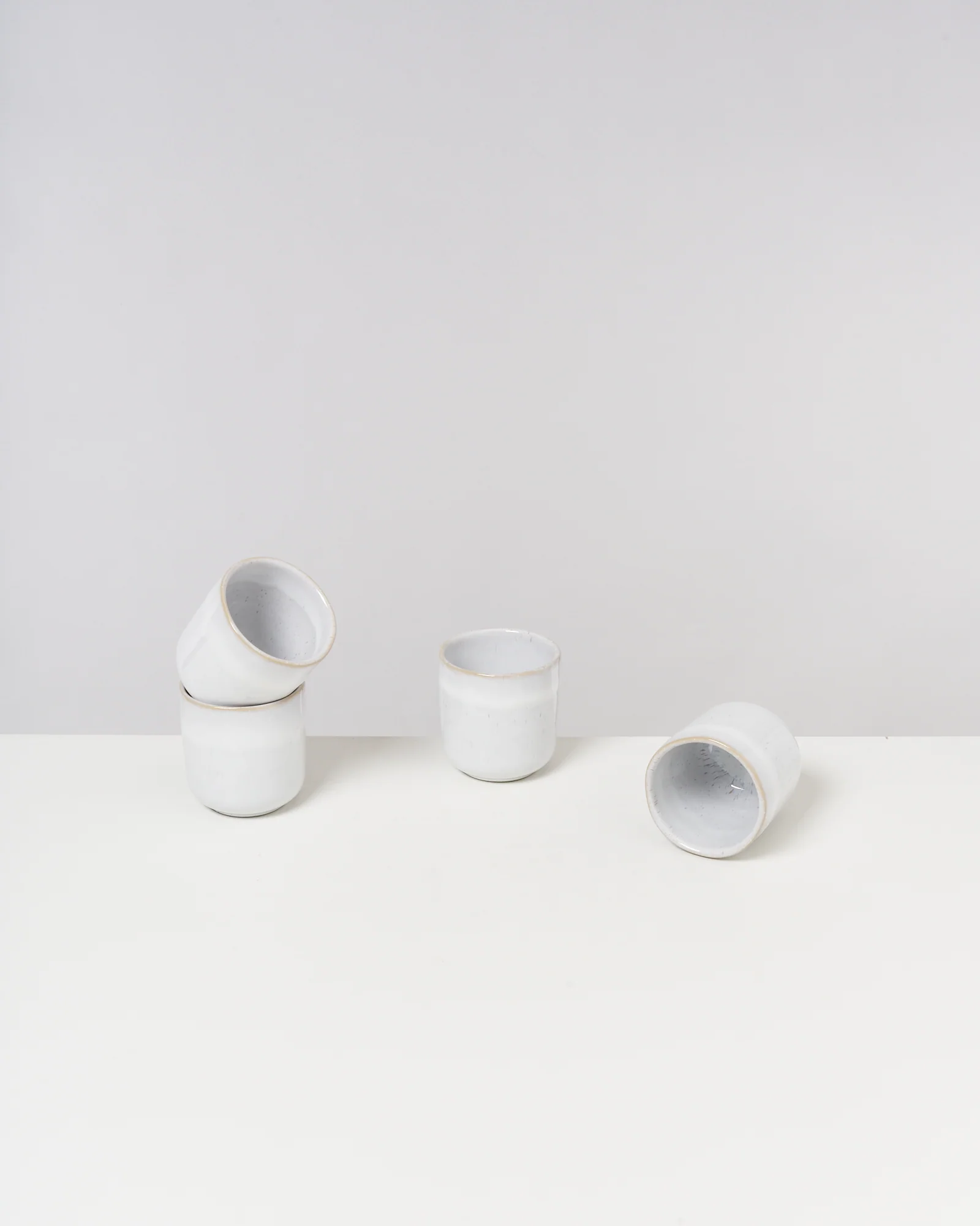 Melides Becher klein white 4er-Set