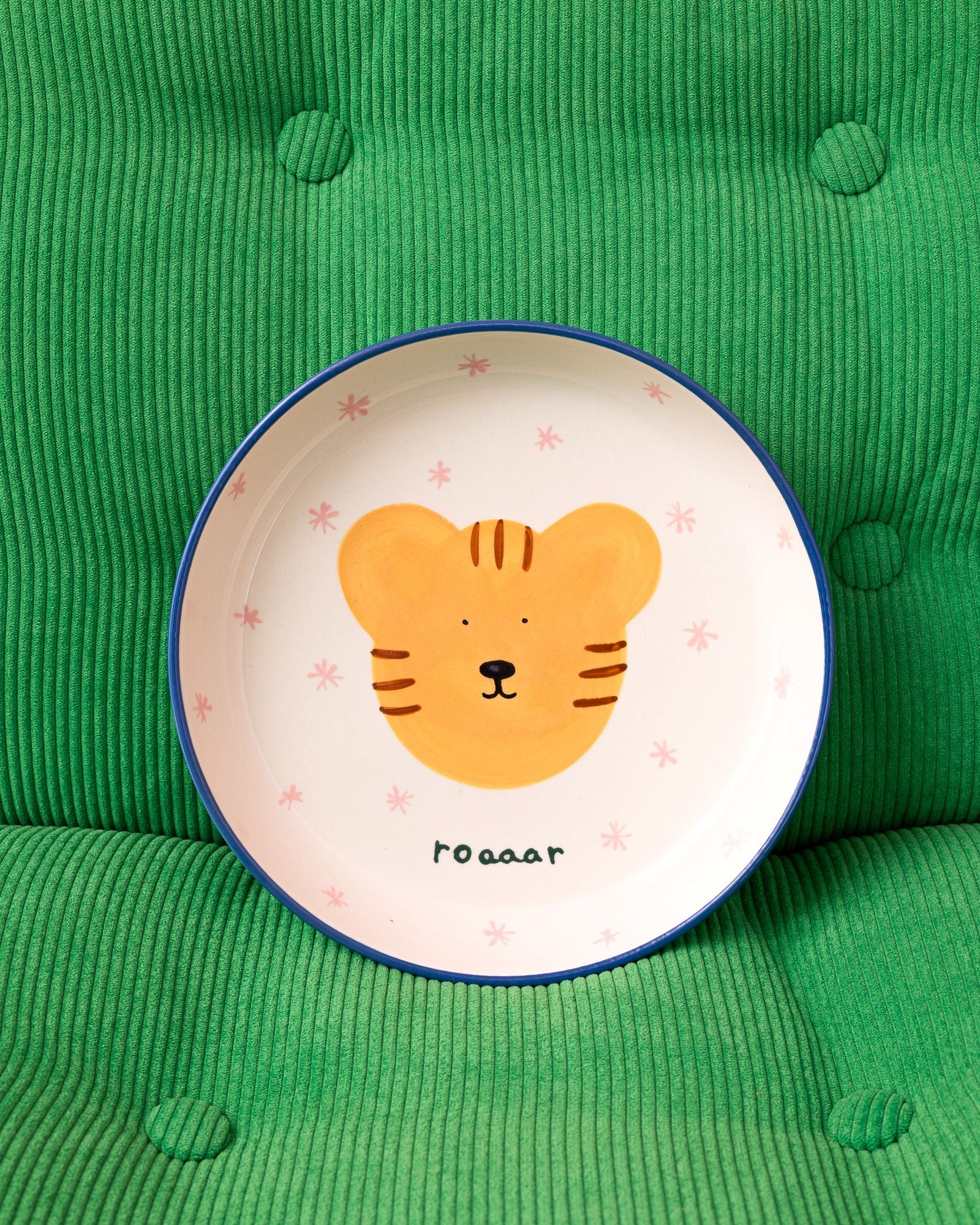 Miio Miini Pastateller modern Roar weiß blau - Image 2