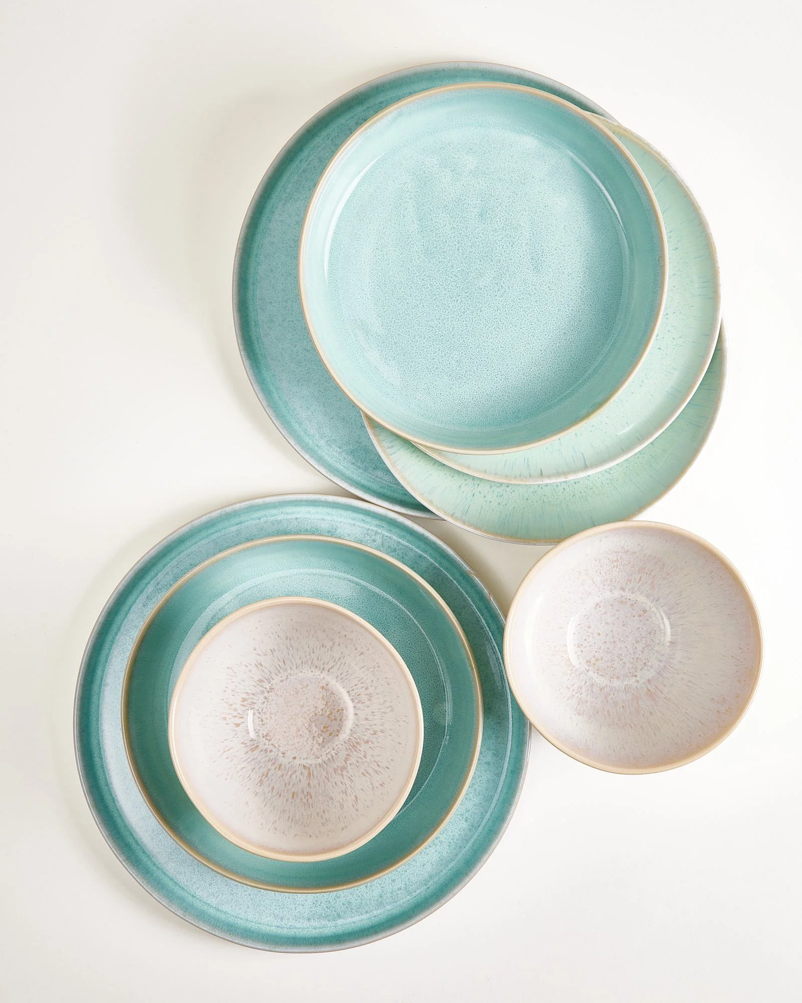 Geschirr-Set Mint Harmony mint sand 16-teilig - Image 2