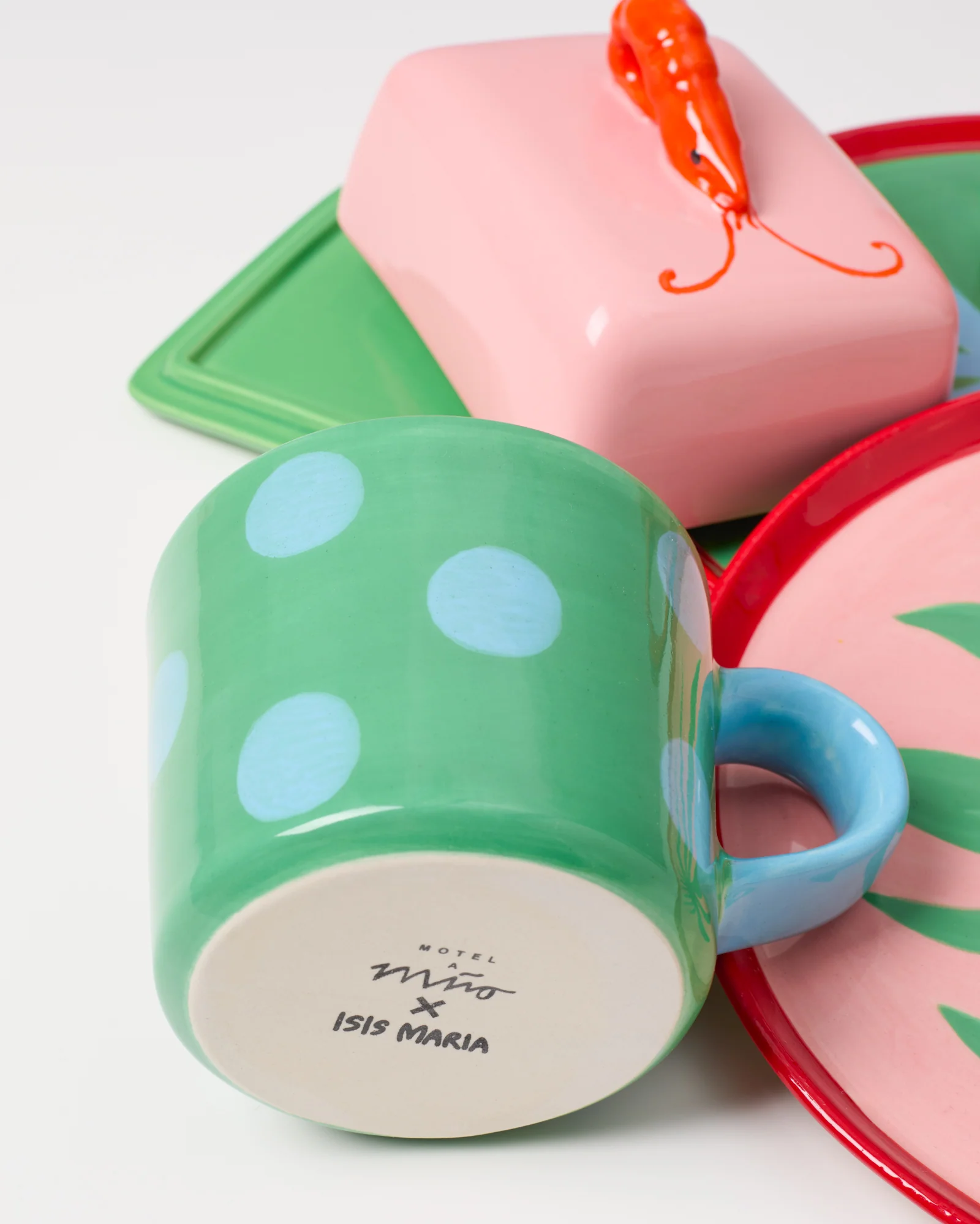 MaM x Isis Maria Geschirr-Set Palm Dot mix 5-teilig - Image 4