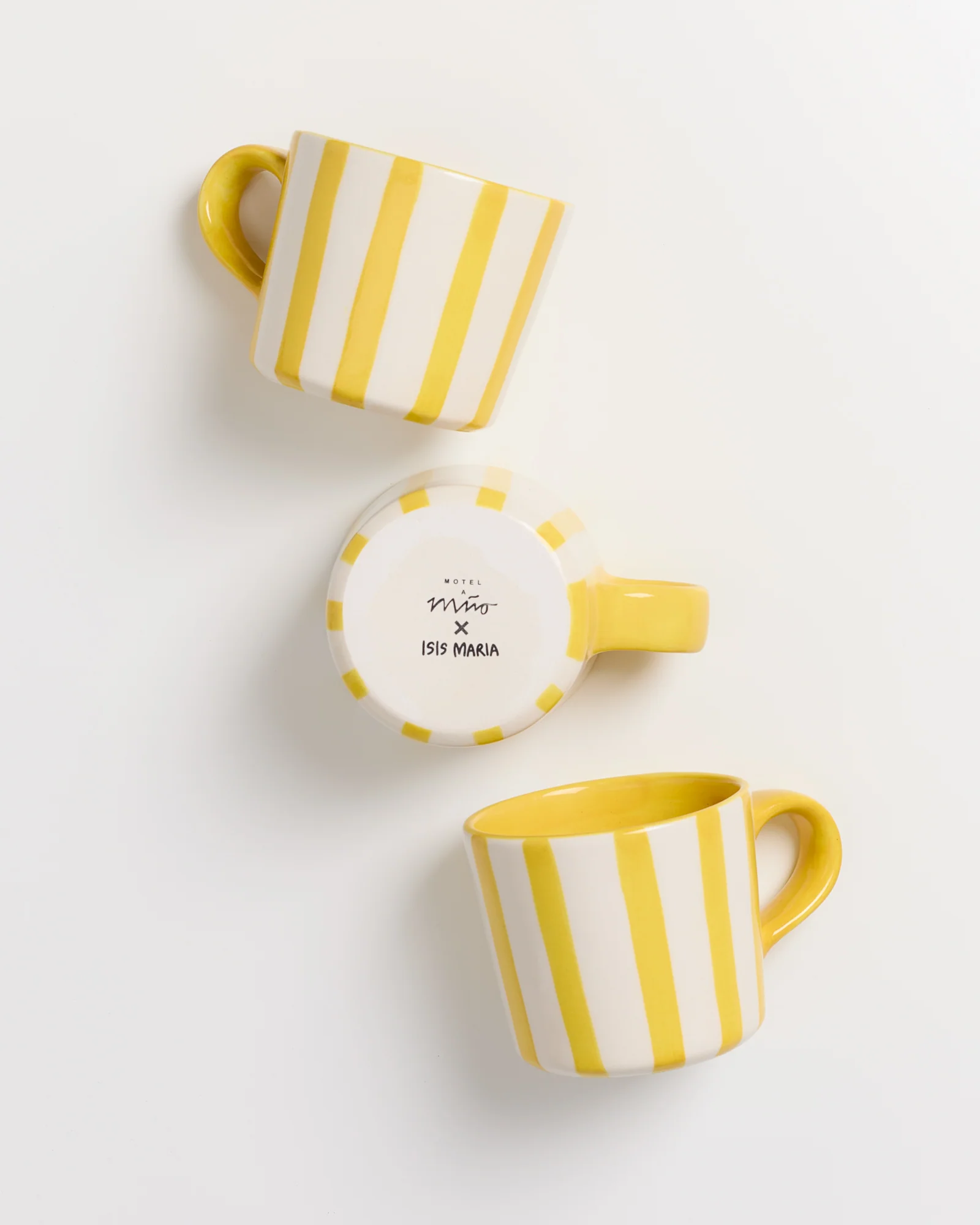 MaM x Isis Maria Tasse groß gelb weiß - Image 5