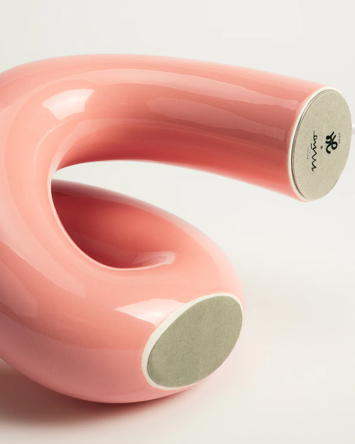 MaM x Ju Schnee Keramiklampe rosa - Image 4
