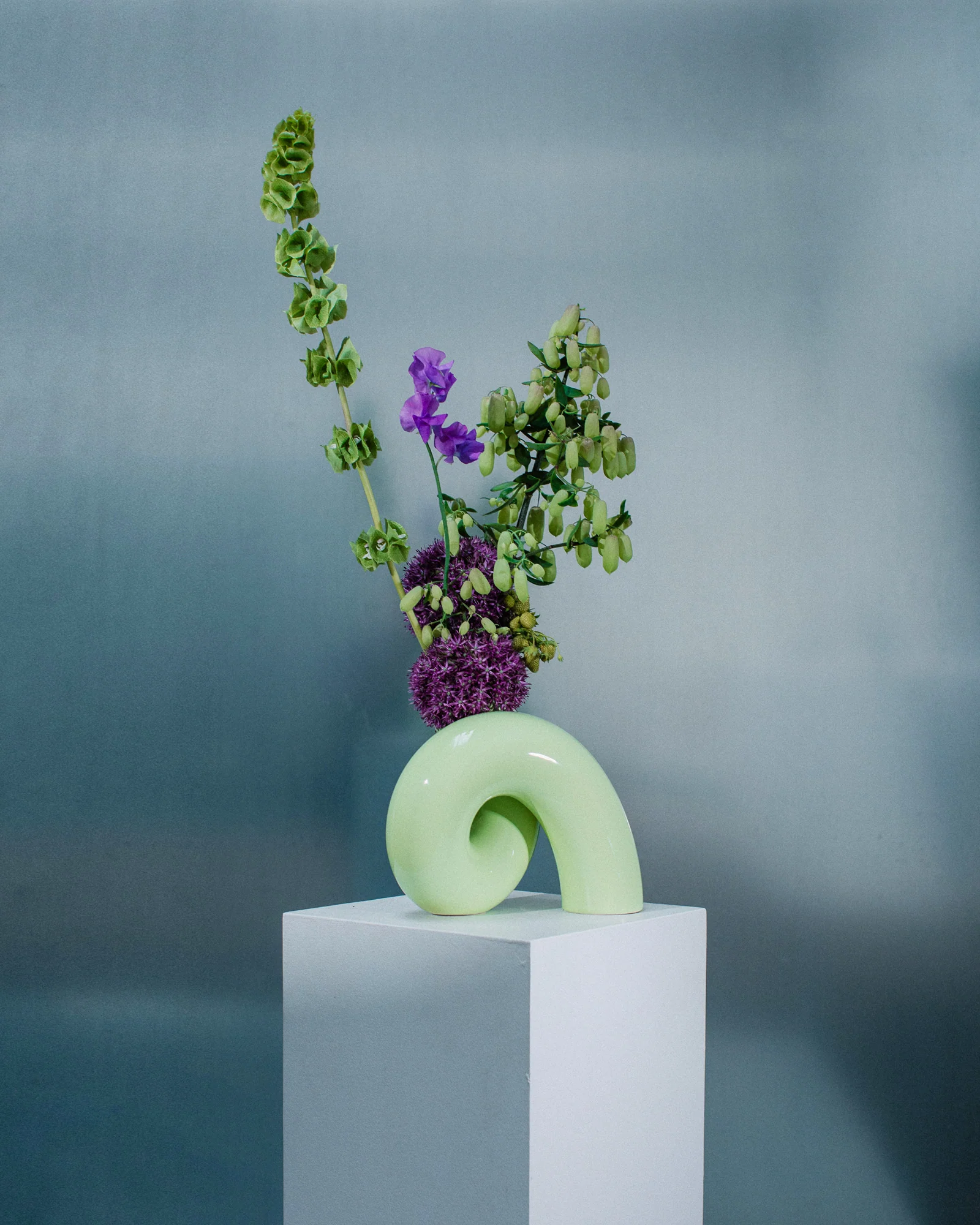 MaM x Ju Schnee Vase L lime - Image 2