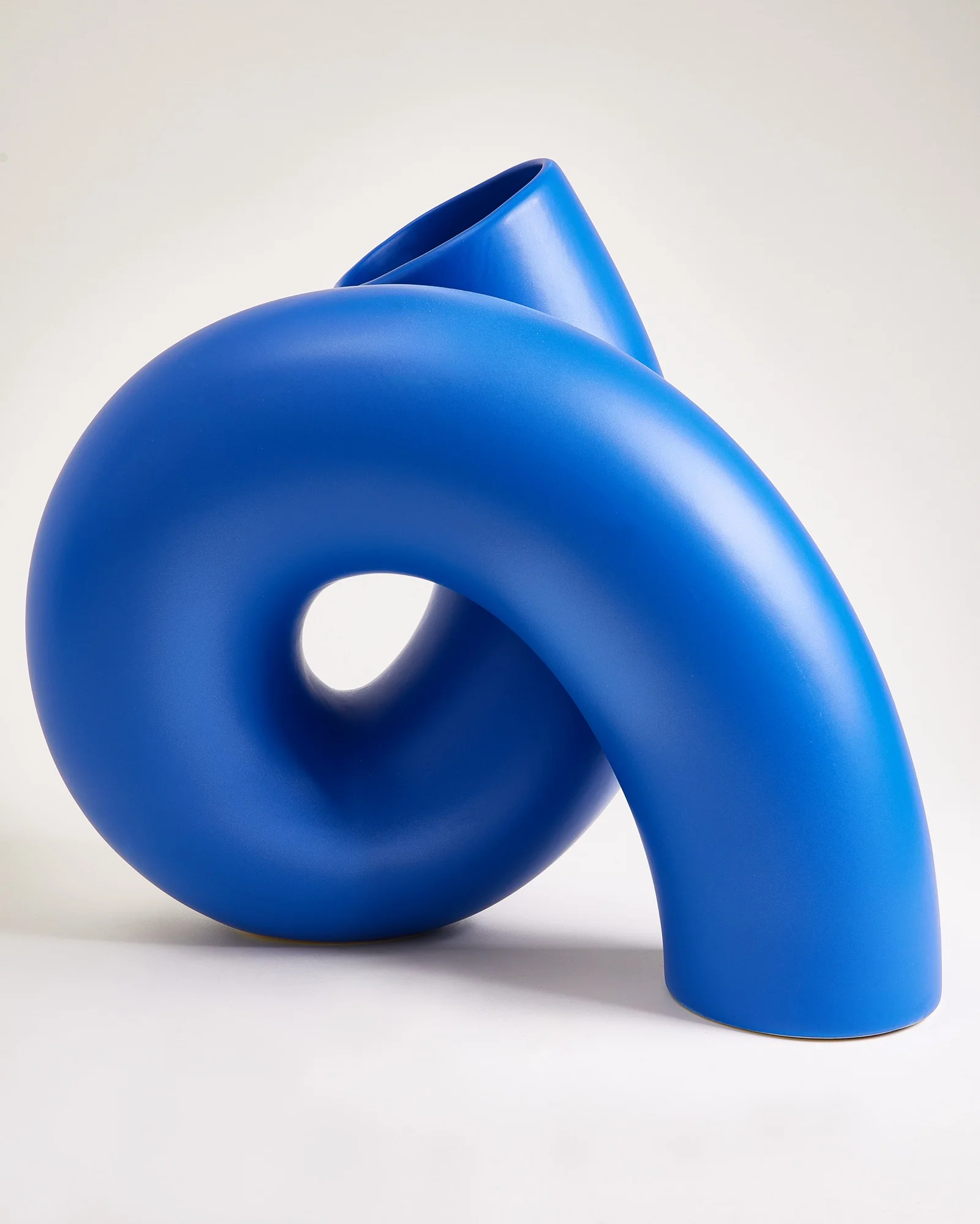 MaM x Ju Schnee Vase XL blau