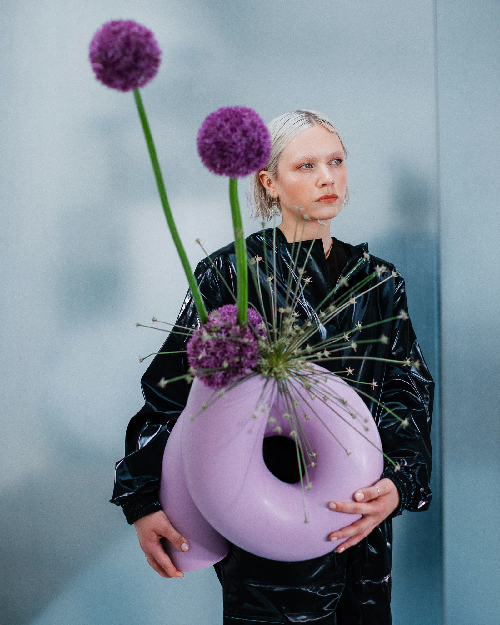 MaM x Ju Schnee Vase XL lavendel - Image 2