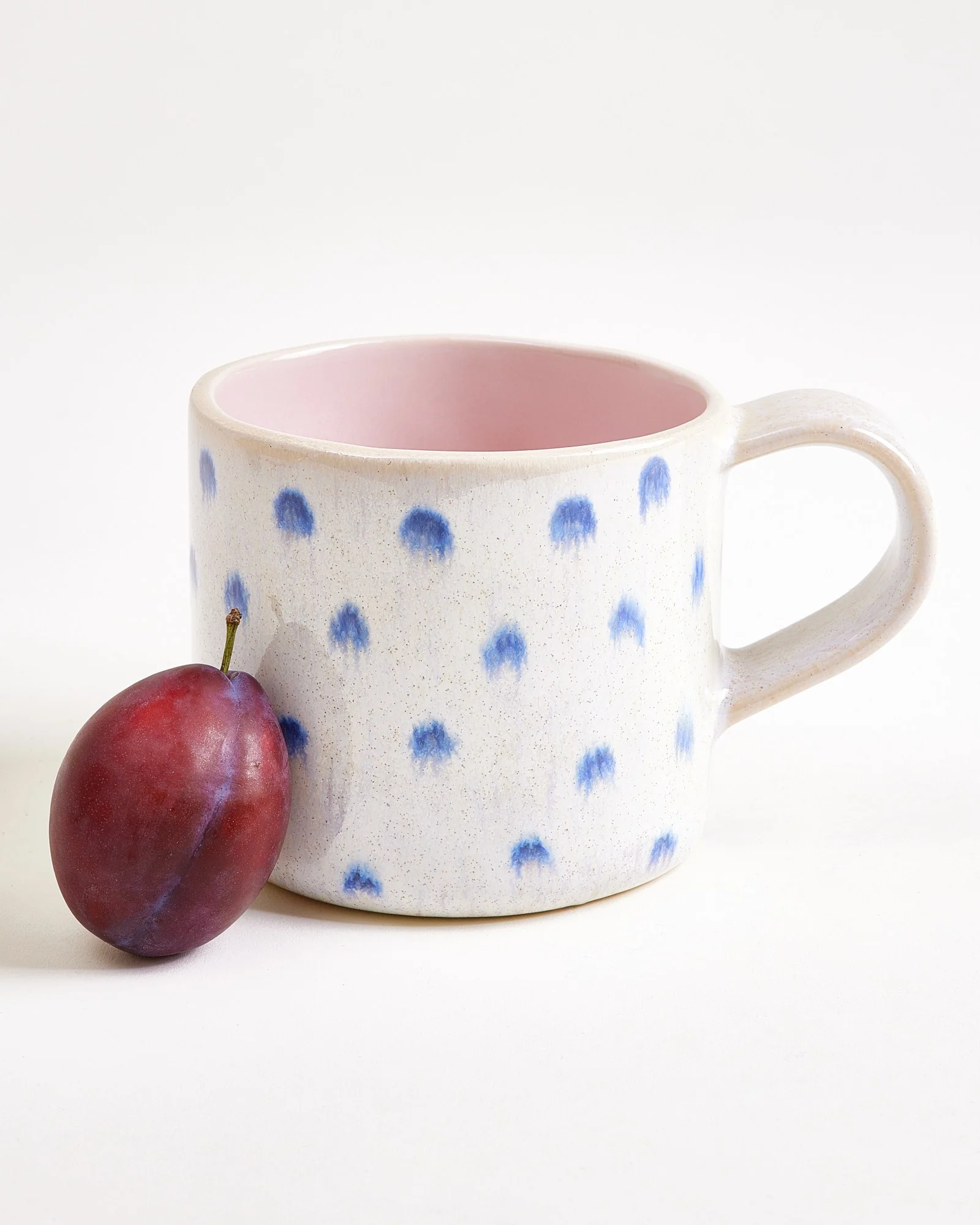 Nódoa Tasse groß gepunktet rosa blau 4er-Set - Image 3