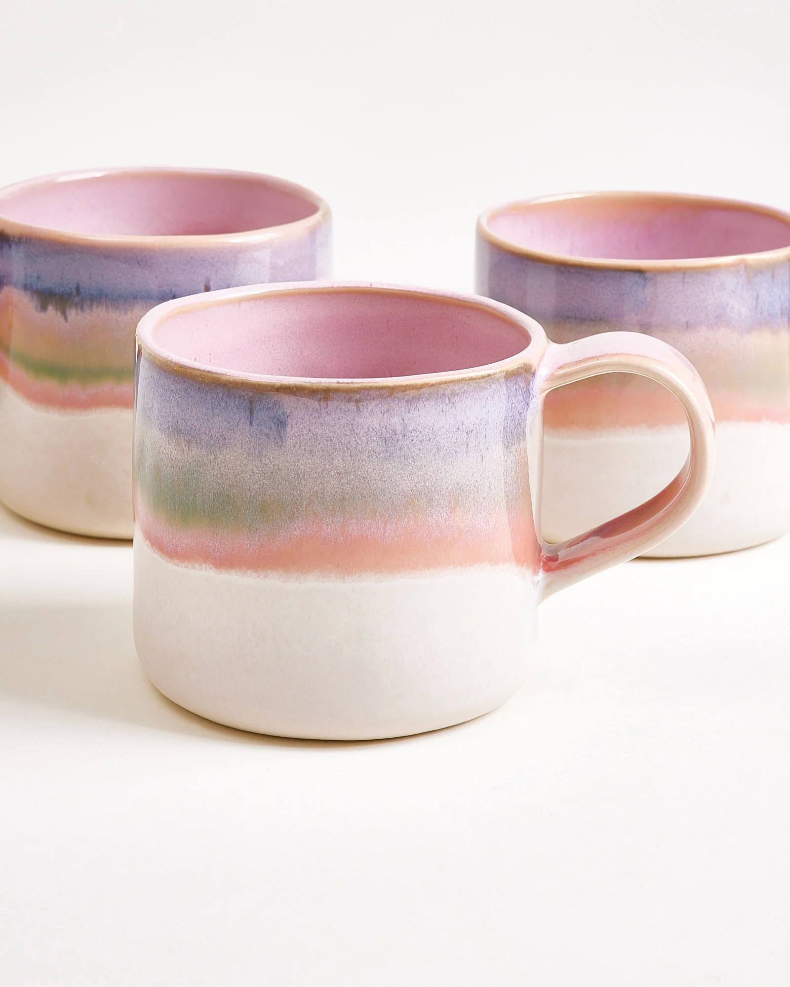 Nódoa Tasse groß dipped rosa blau 4er-Set - Image 2