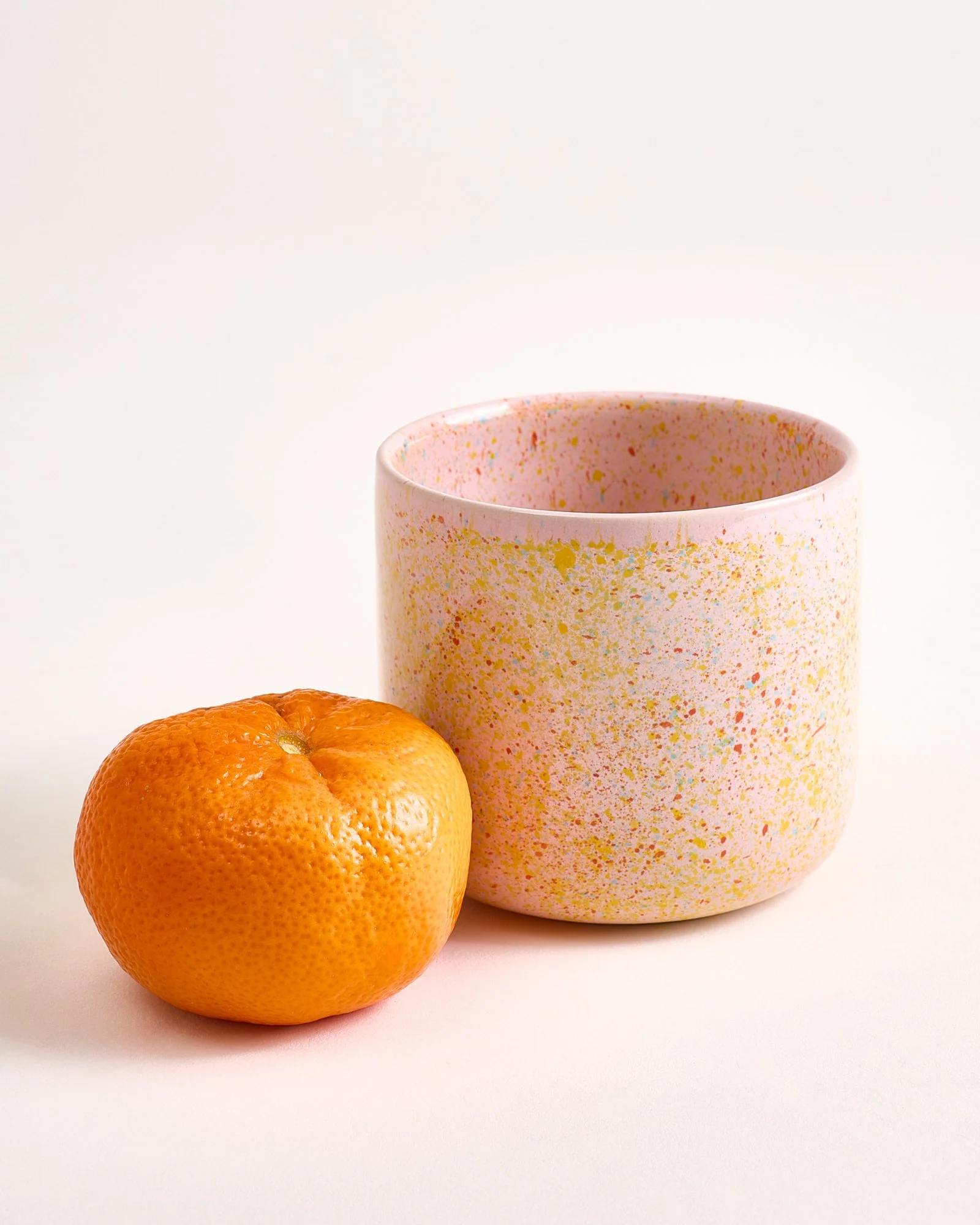Nódoa Becher groß gesprenkelt rosa 4er-Set - Image 3