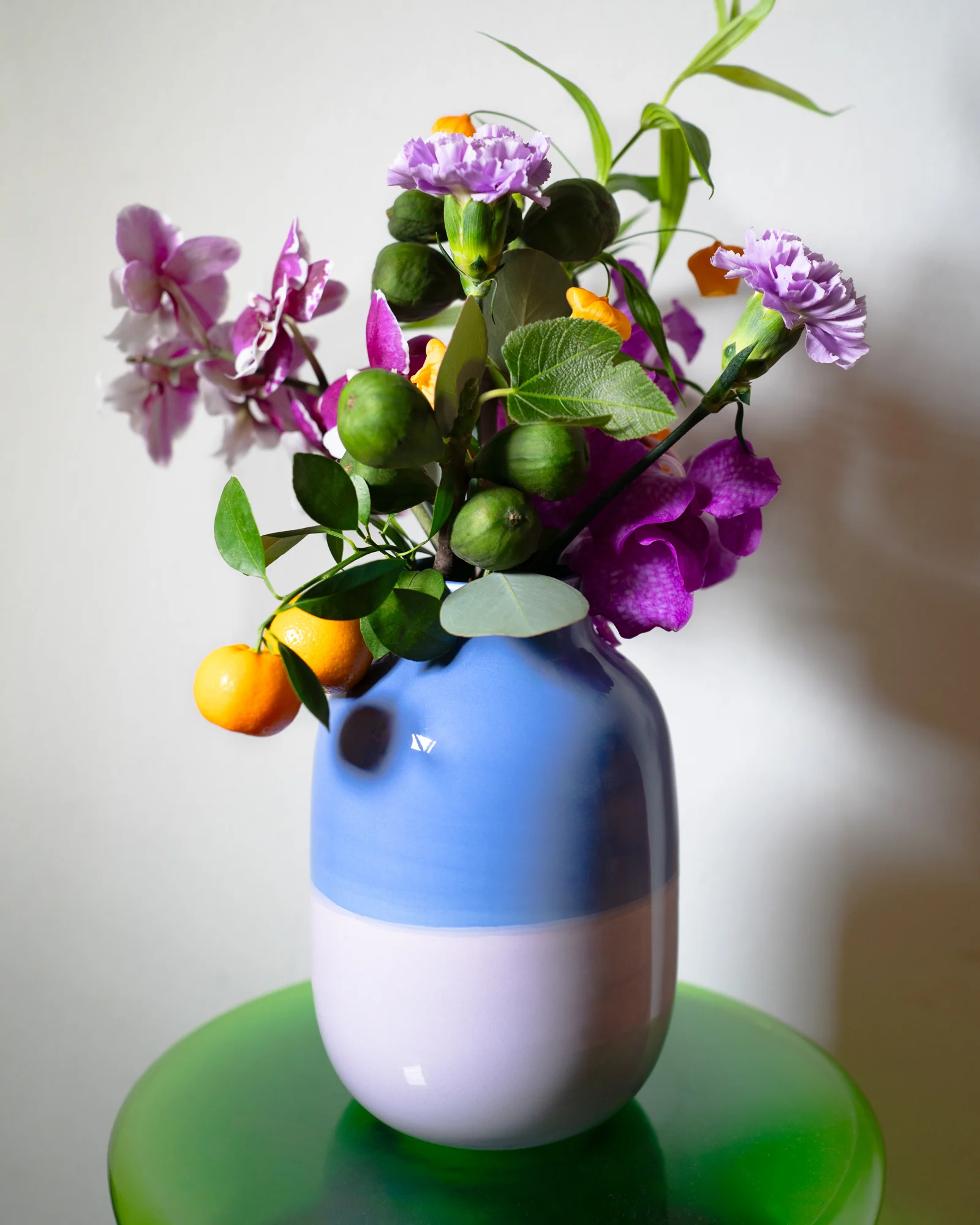 Nuno Vase M cornflower lila - Image 2