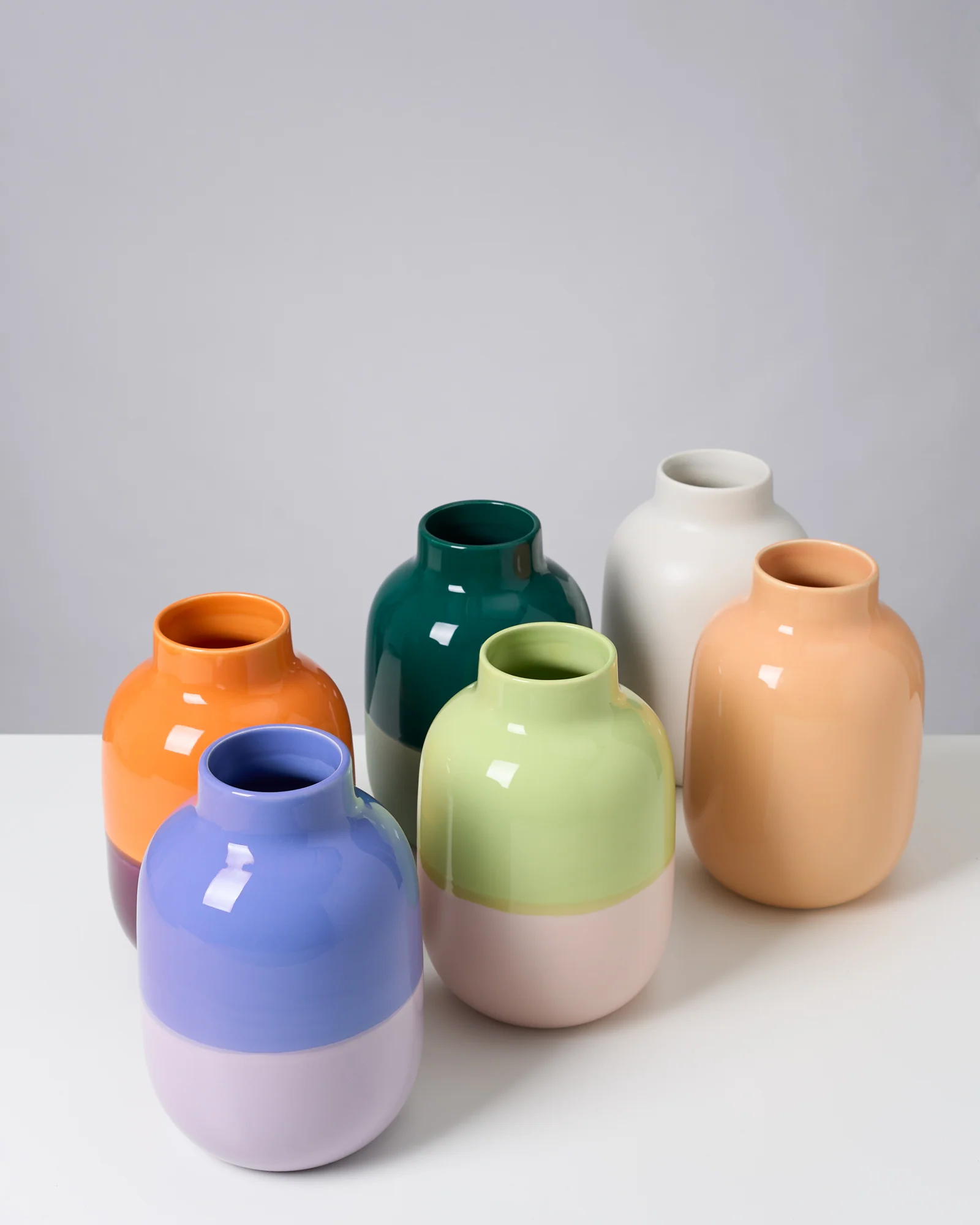 Nuno Vase M cornflower lila - Image 6