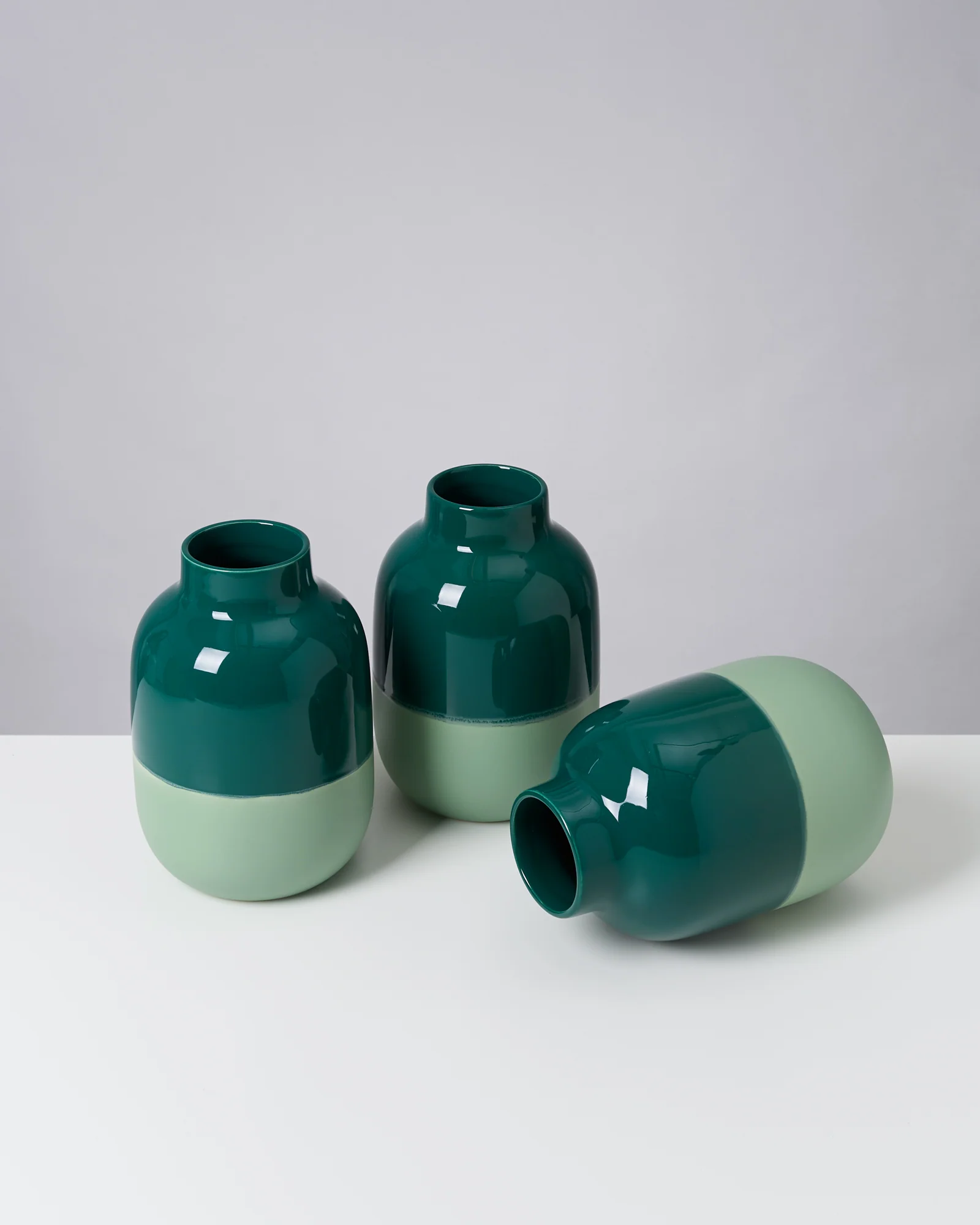Nuno Vase M dunkelgrün salbei - Image 5