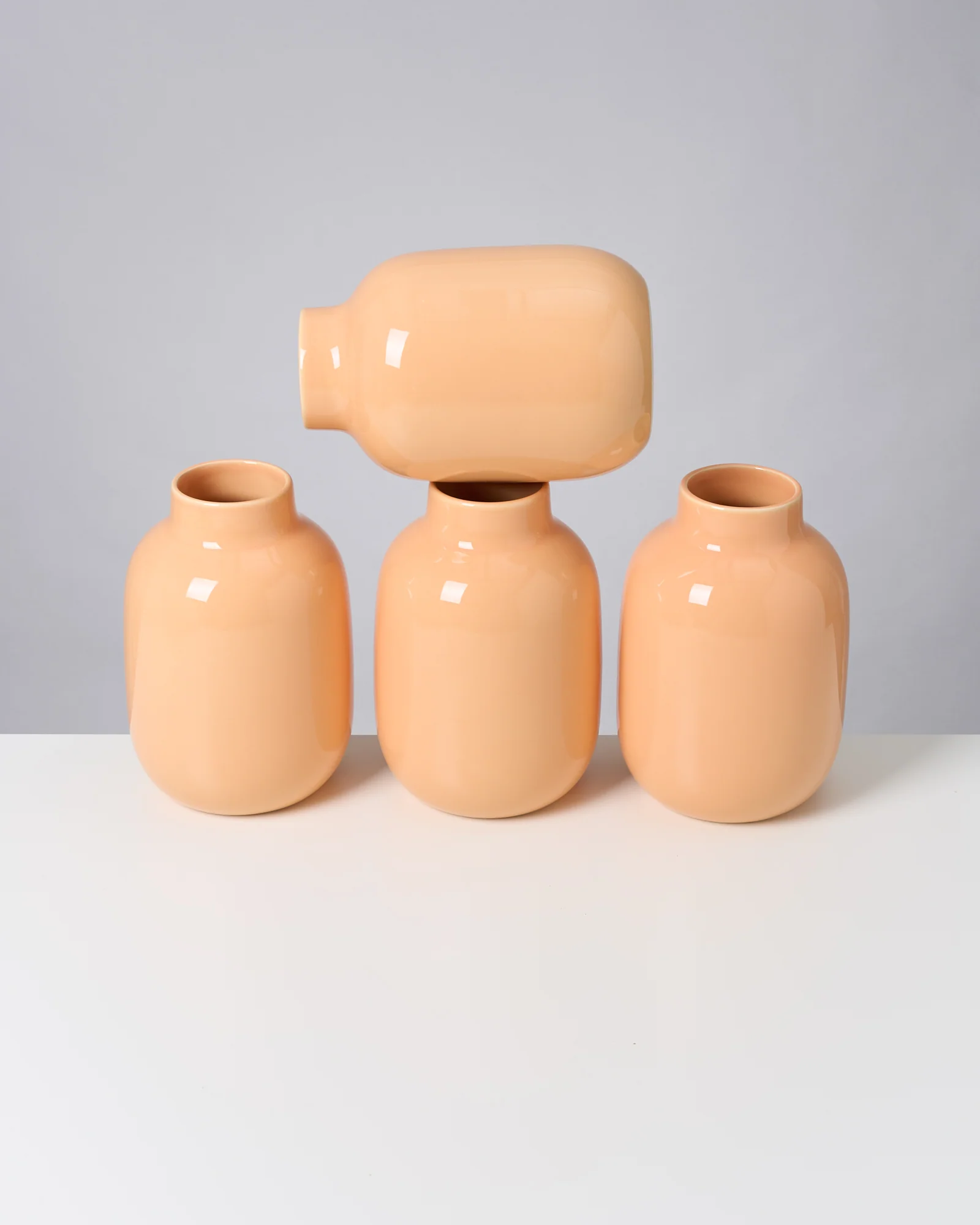 Nuno Vase M peach - Image 3