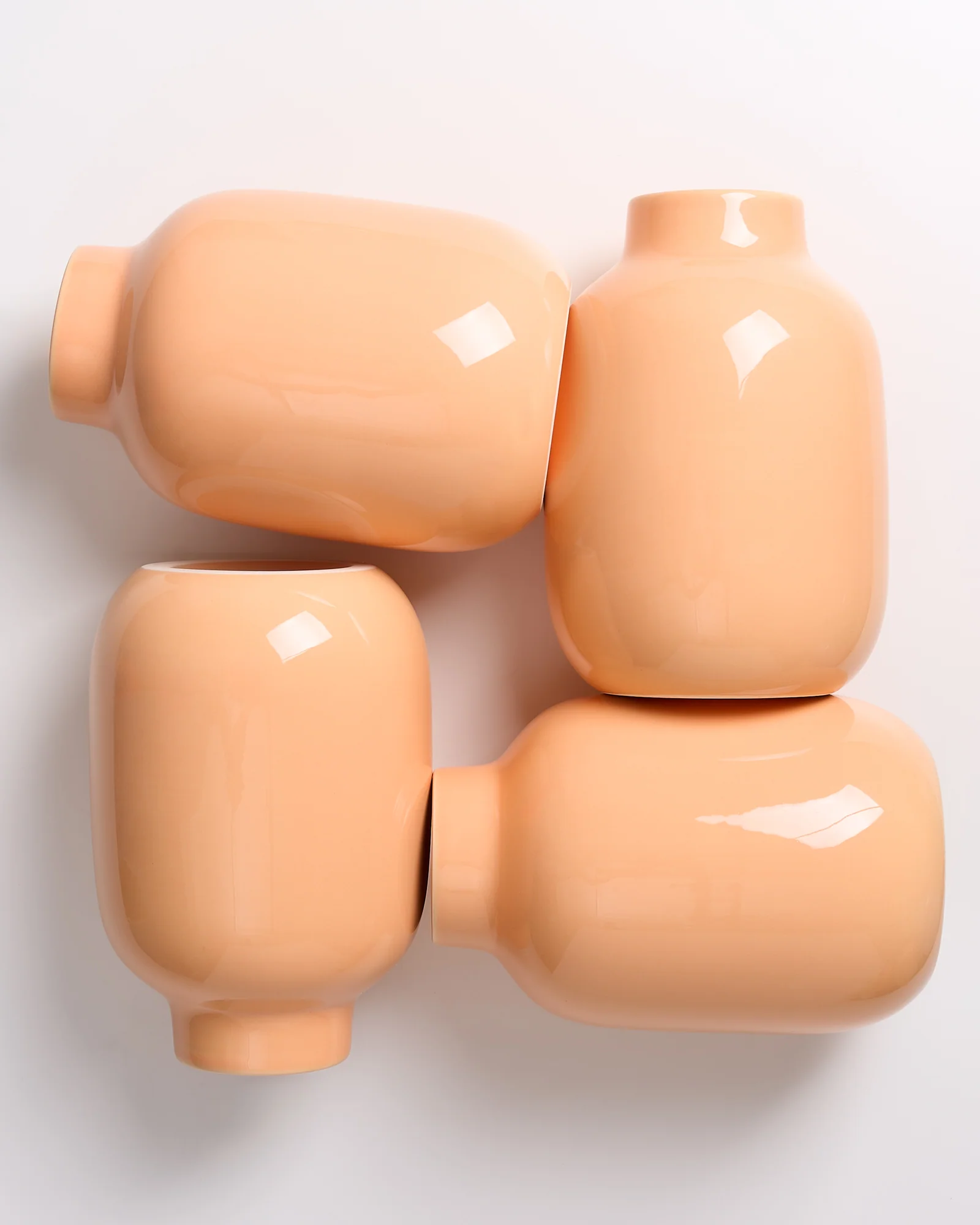 Nuno Vase M peach - Image 7