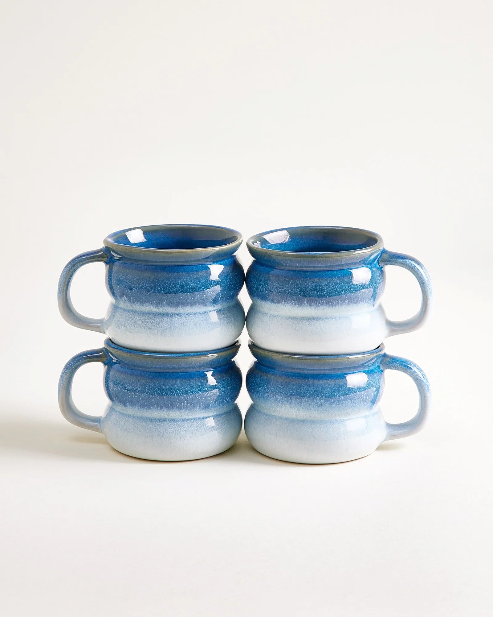 Ombra Tasse klein bubble dunkelblau hellblau - Image 5