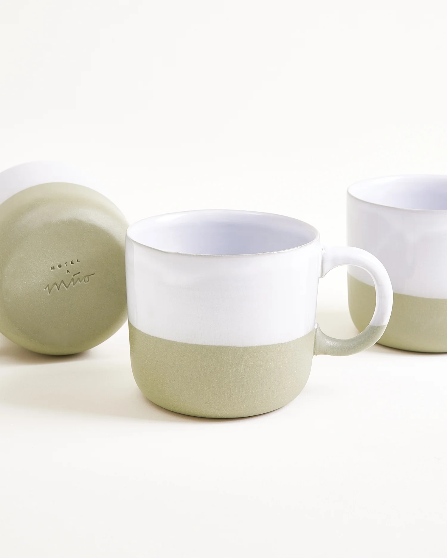 Seda Tasse klein salbeigrün weiß 6er-Set - Image 3