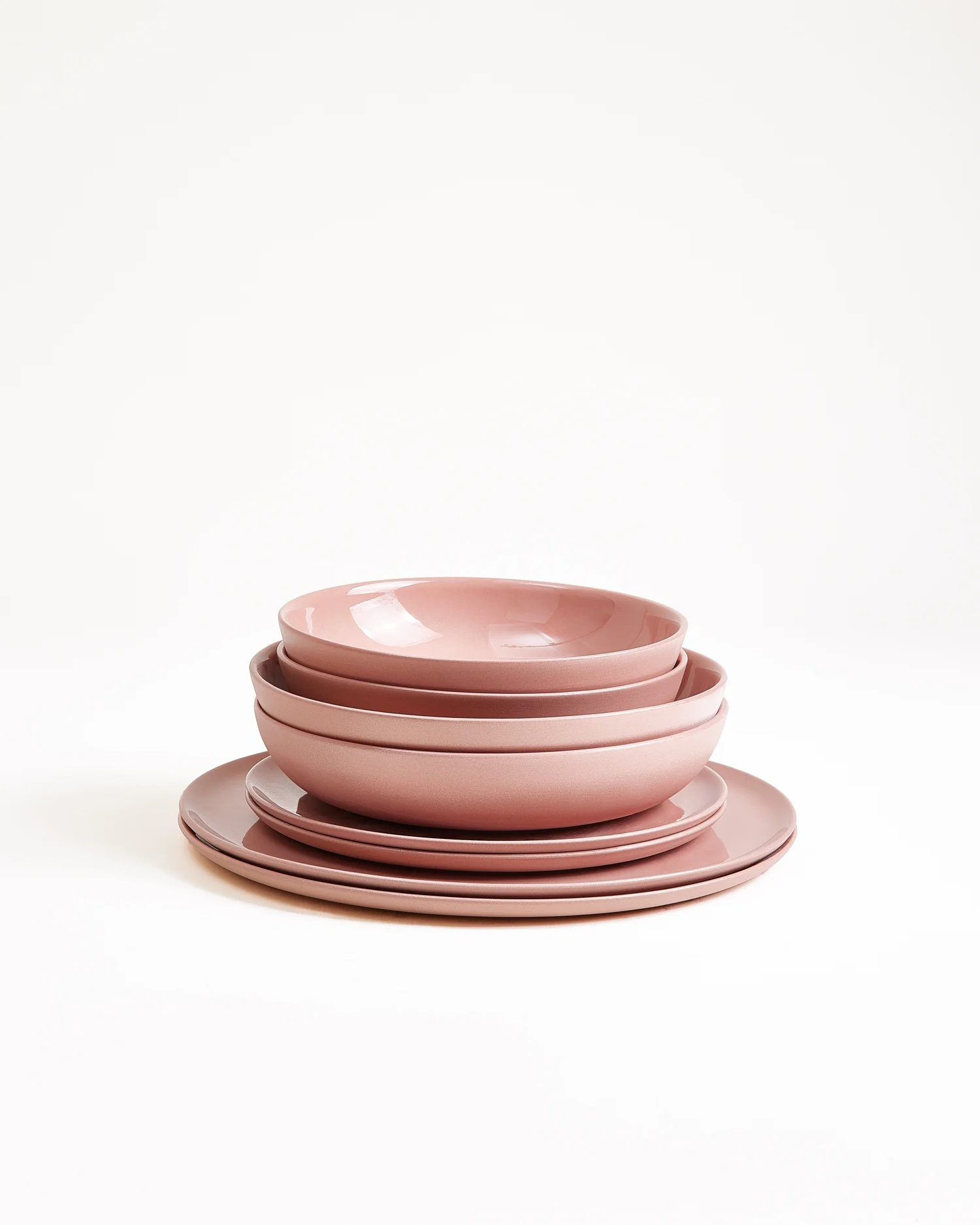 Seda Geschirr-Set rosé 8-teilig