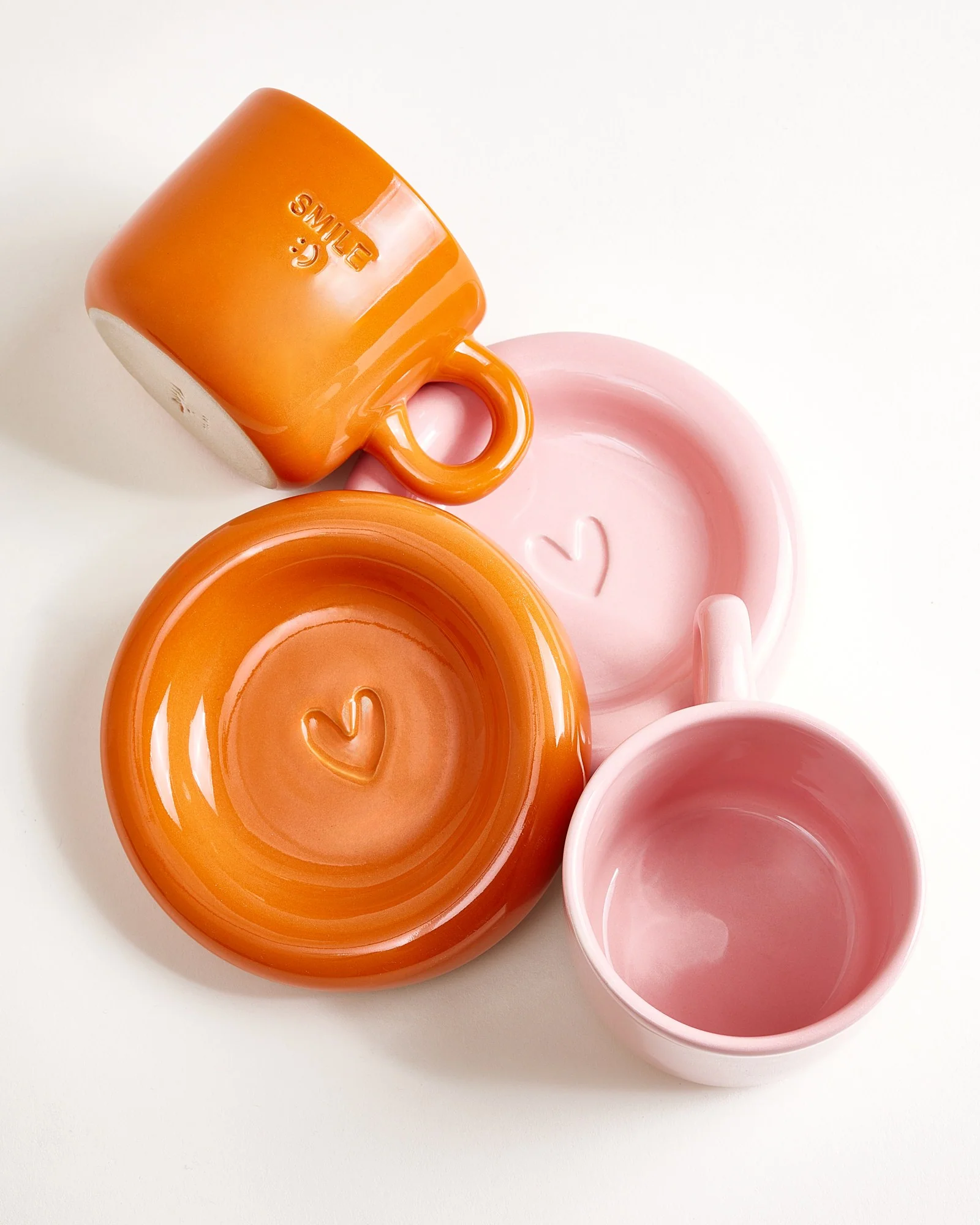Seia Geschenk-Set Love Smile rosa orange 3-teilig - Image 3