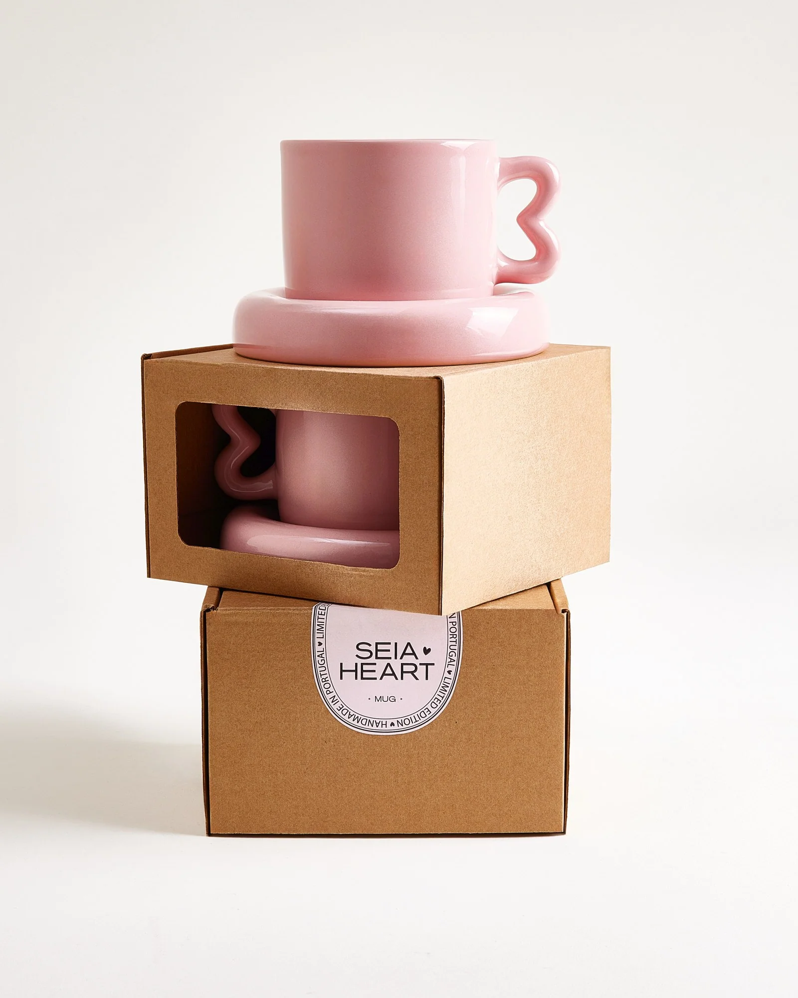 Seia Geschenk-Set Herz rosa 3-teilig - Image 4