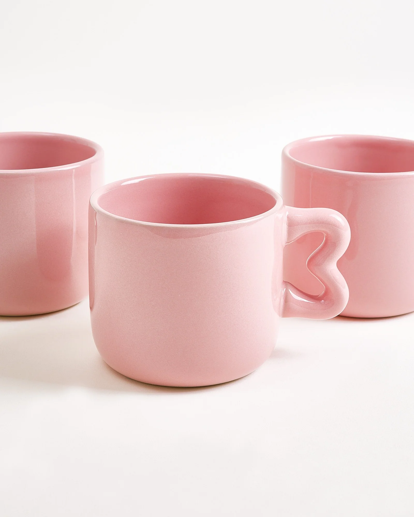 Seia Tasse & Untertasse Herz orange rosa - Image 6