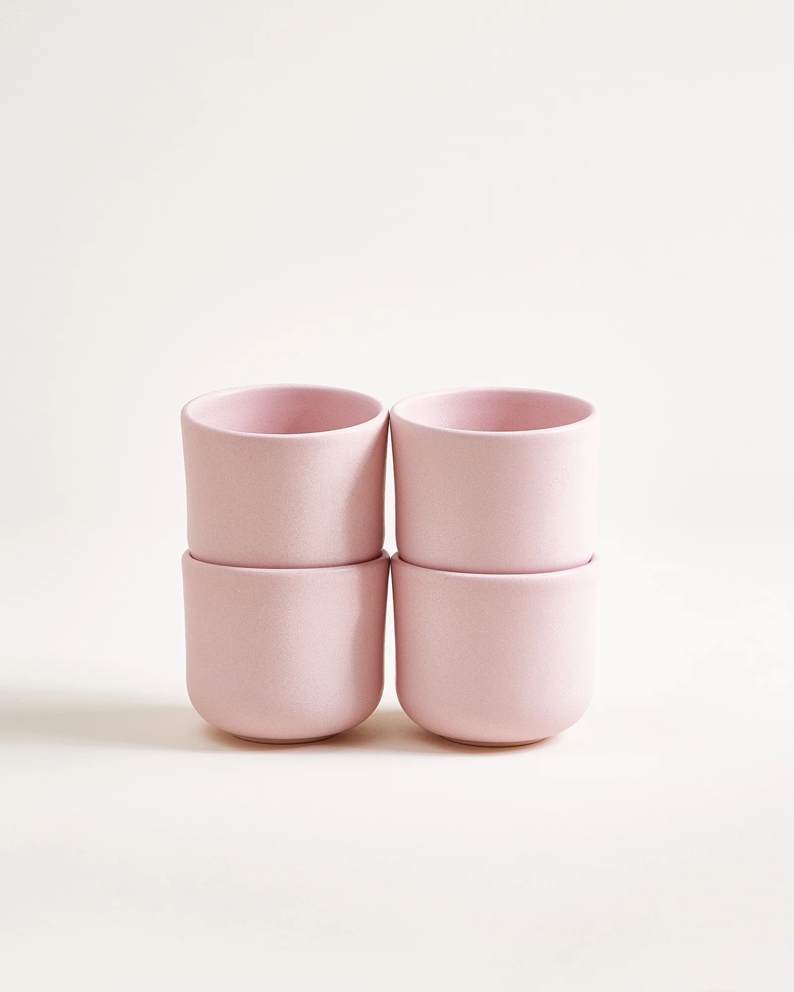 Sereno Becher klein rosa 4er-Set