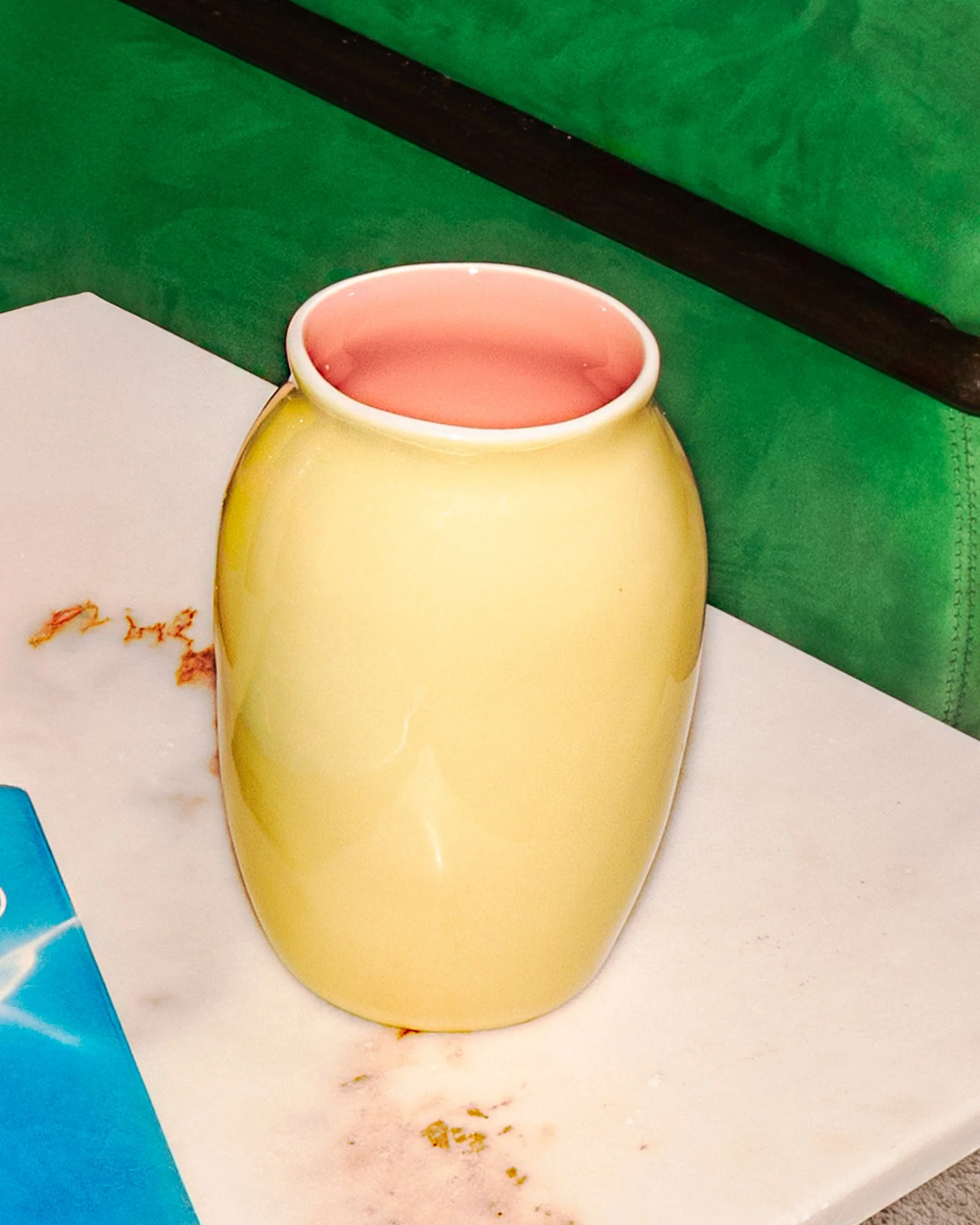 Sombra Vase M gelb rosa - Image 2